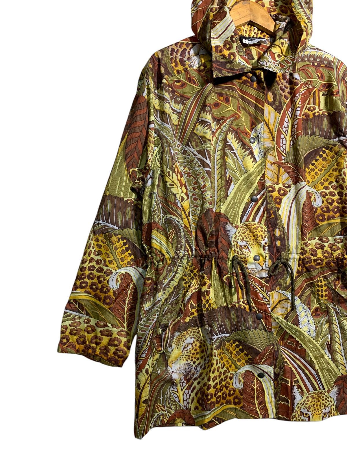 Salvatore Ferragamo 🔥SALVATORE FERRAGAMO LEOPARD FULLPRINTS JACKETS Size S / US 4 / IT 40 - 2 Thumbnail