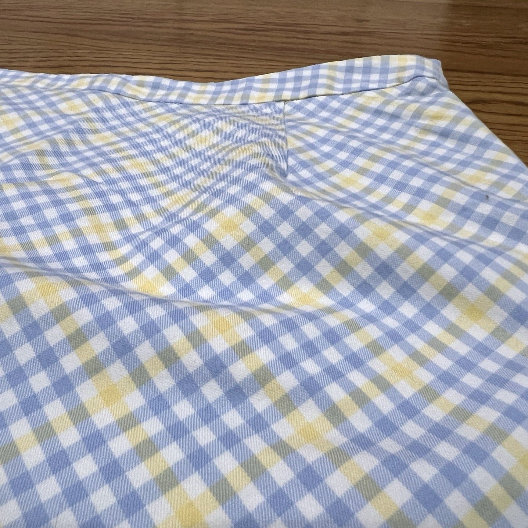 Brooks Brothers VINTAGE Brooks Brothers Women's A-Line Skirt Cotton Argyle Knee-Length Spring Fall Casual Conference Dressy 8 Size 30" / US 8 / IT 44 - 2 Thumbnail