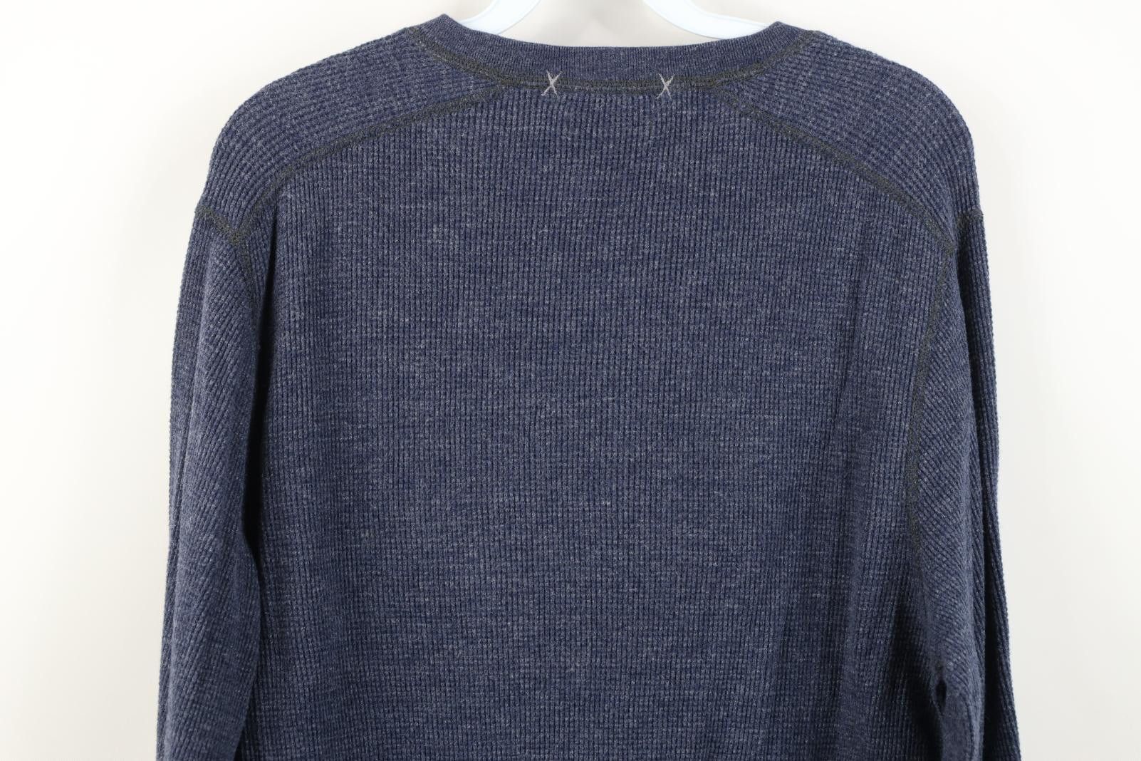 Wallace & Barnes Wallace & Barnes Waffle Knit Long Sleeve Henley T-Shirt Size US XL / EU 56 / 4 - 13 Thumbnail