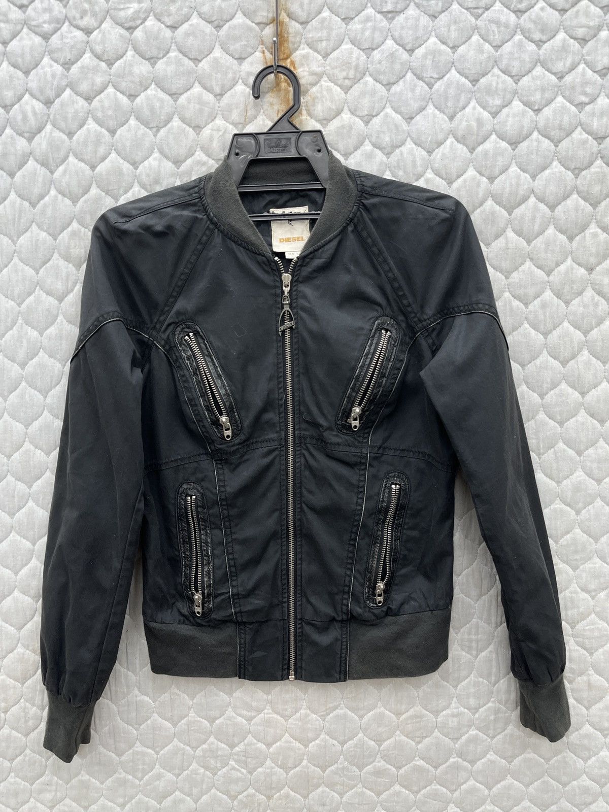 Diesel Black Gold 🔥🔥🔥STEALS DIESEL RIDER JACKET Size S / US 4 / IT 40 - 1 Thumbnail