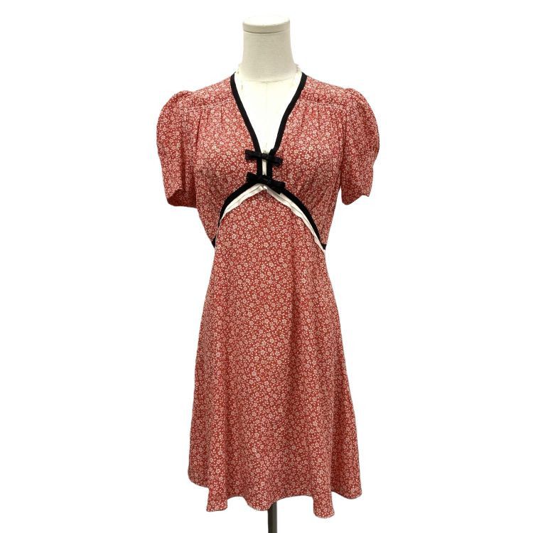 Miu Miu Miu Miu Floral Midi Dress IT 44 Size M / US 6-8 / IT 42-44 - 1 Thumbnail