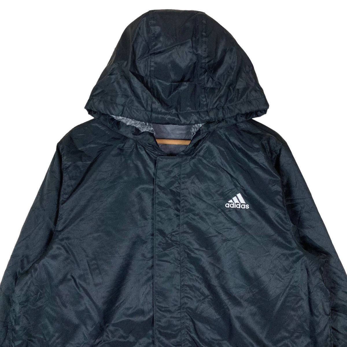 Adidas Adidas Mini and Big Logo Snap Button Hidden Zipper Jacket Size US S / EU 44-46 / 1 - 2 Thumbnail