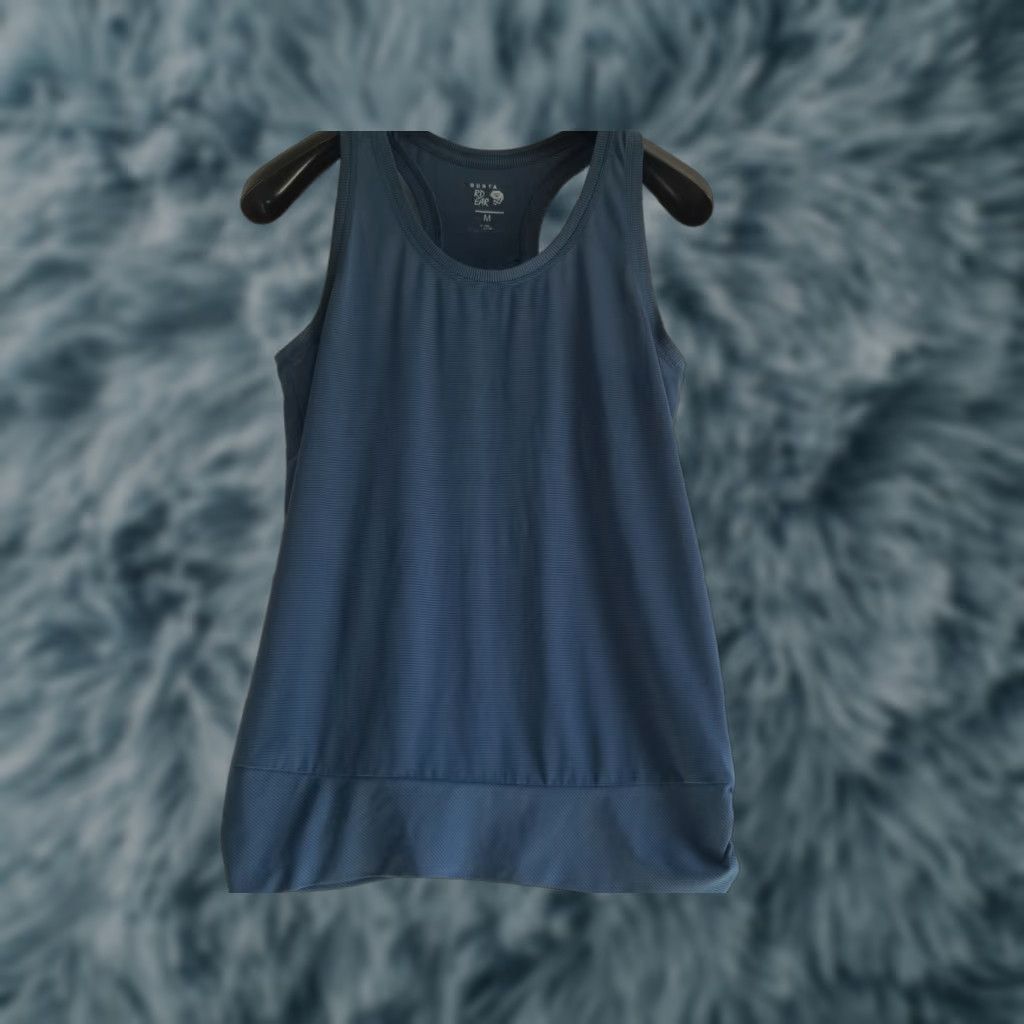 Mountain Hardwear Mountain Hardwear Tank Shirt Blues Cotton Mountain Hardwear Blue Cotton Tank Top Outdoors Size M Womens Activewear Tank Top Outdoor M Blue Size M / US 6-8 / IT 42-44 - 1 Thumbnail