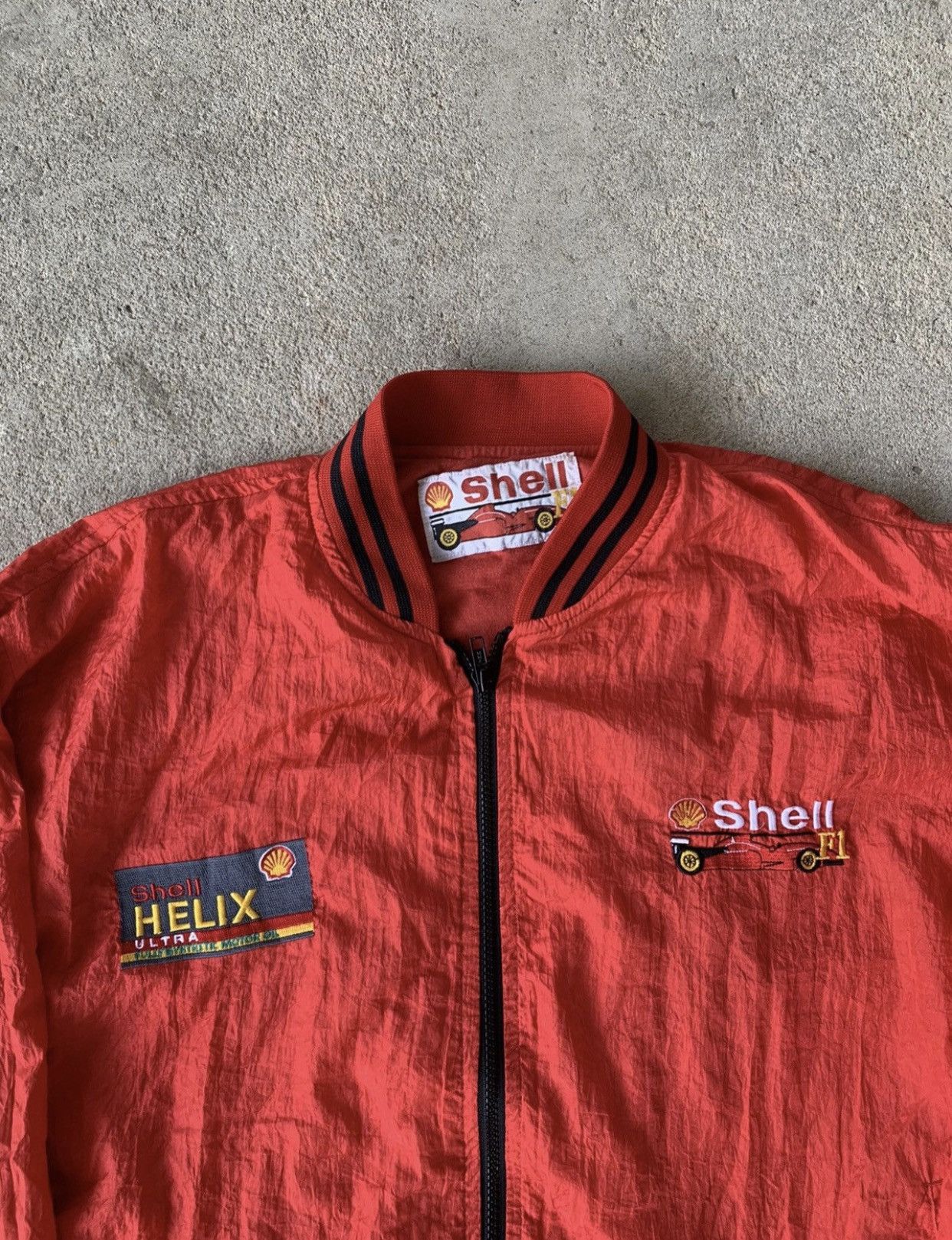 Formula 1 Vintage Racing Formula One Shell Windbreaker Jacket Size US XL / EU 56 / 4 - 4 Thumbnail
