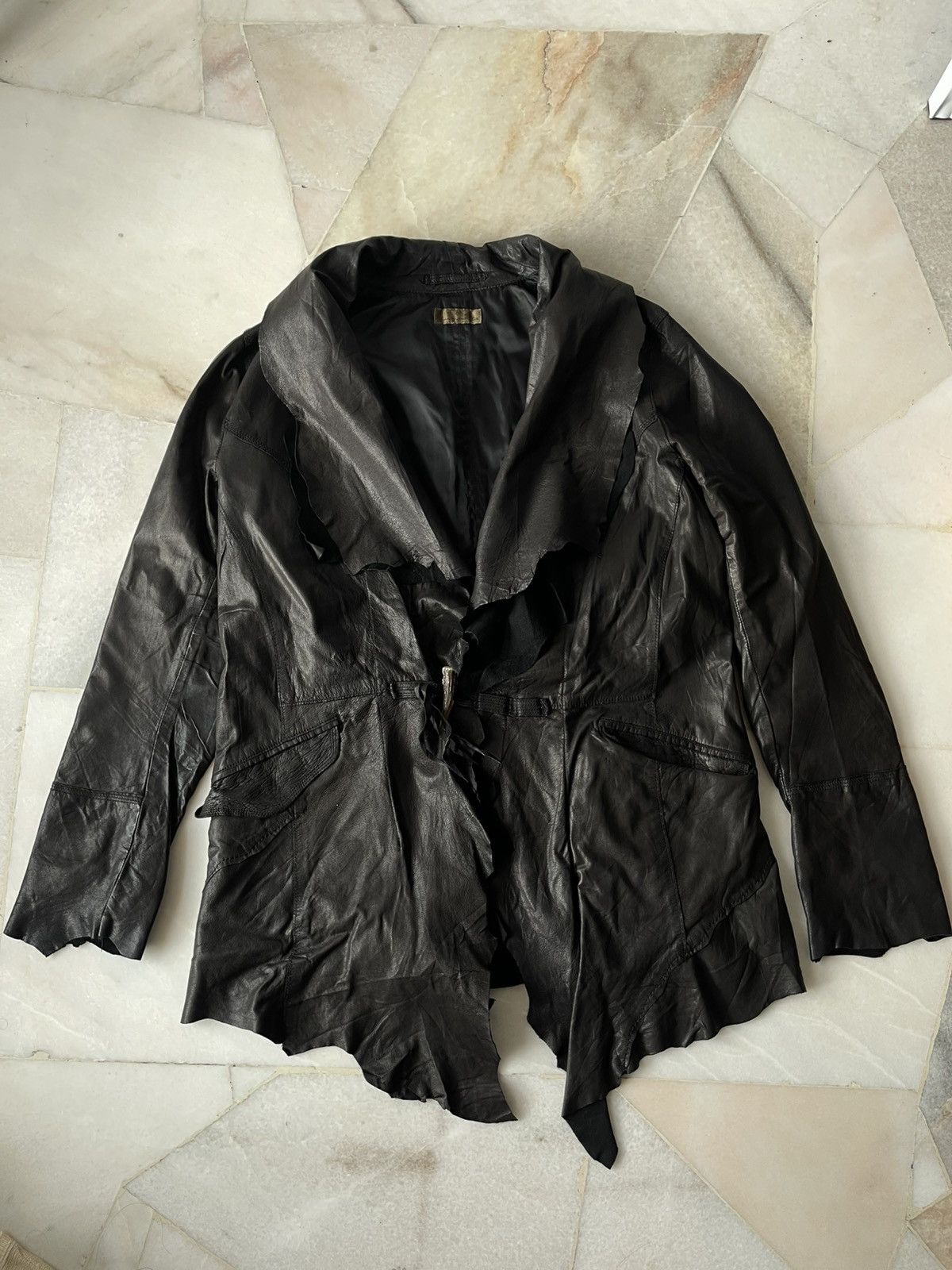 2000s Goa Vampires Leather Jacket