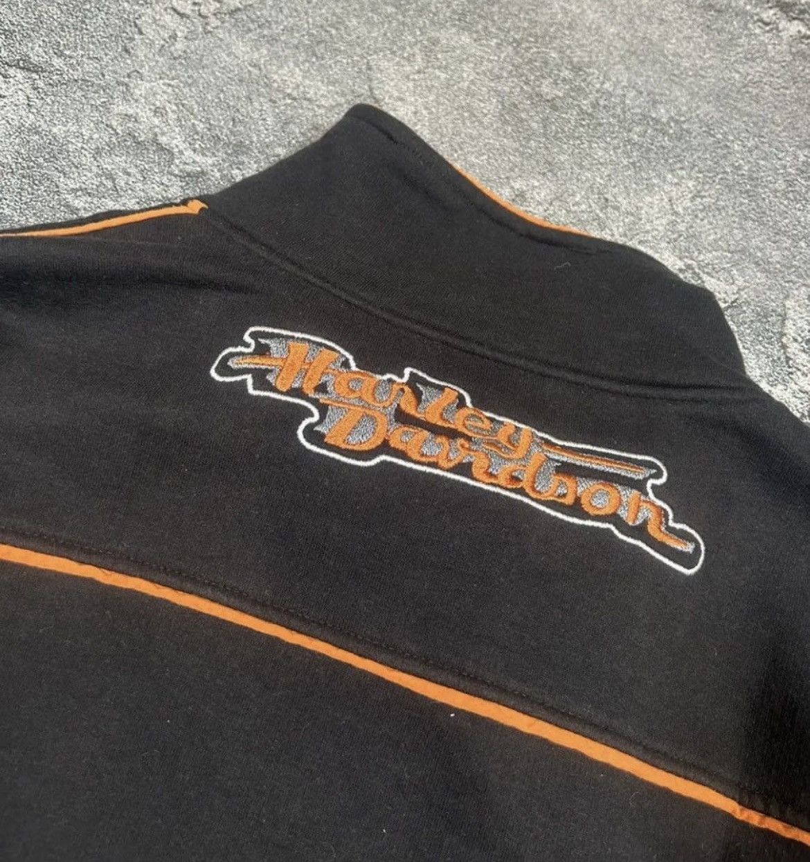 Harley Davidson Vintage Harley Davidson Motorcycle Moto Racing Jacket Y2K Size US XXL / EU 58 / 5 - 4 Thumbnail