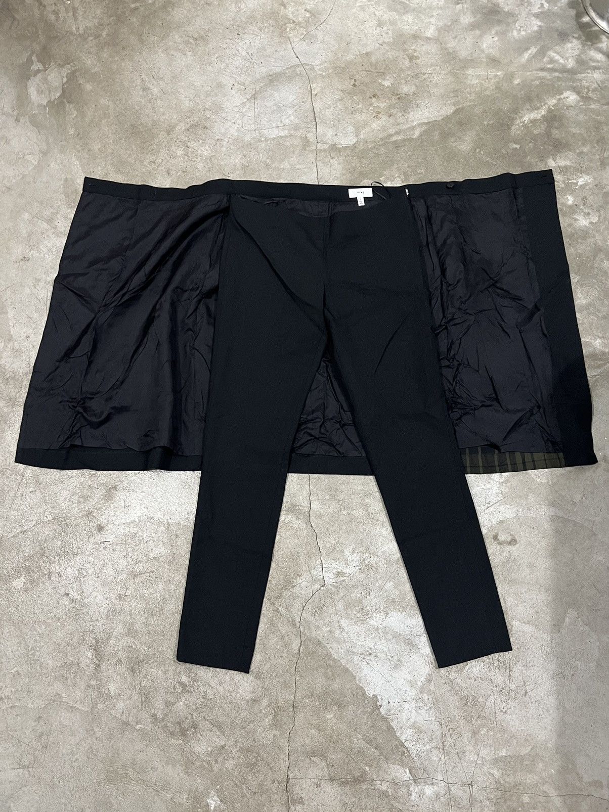 Designer × HYKE FW/2016 Hyke Japan Skirt Layered Pants Size 30" / US 8 / IT 44 - 3 Thumbnail