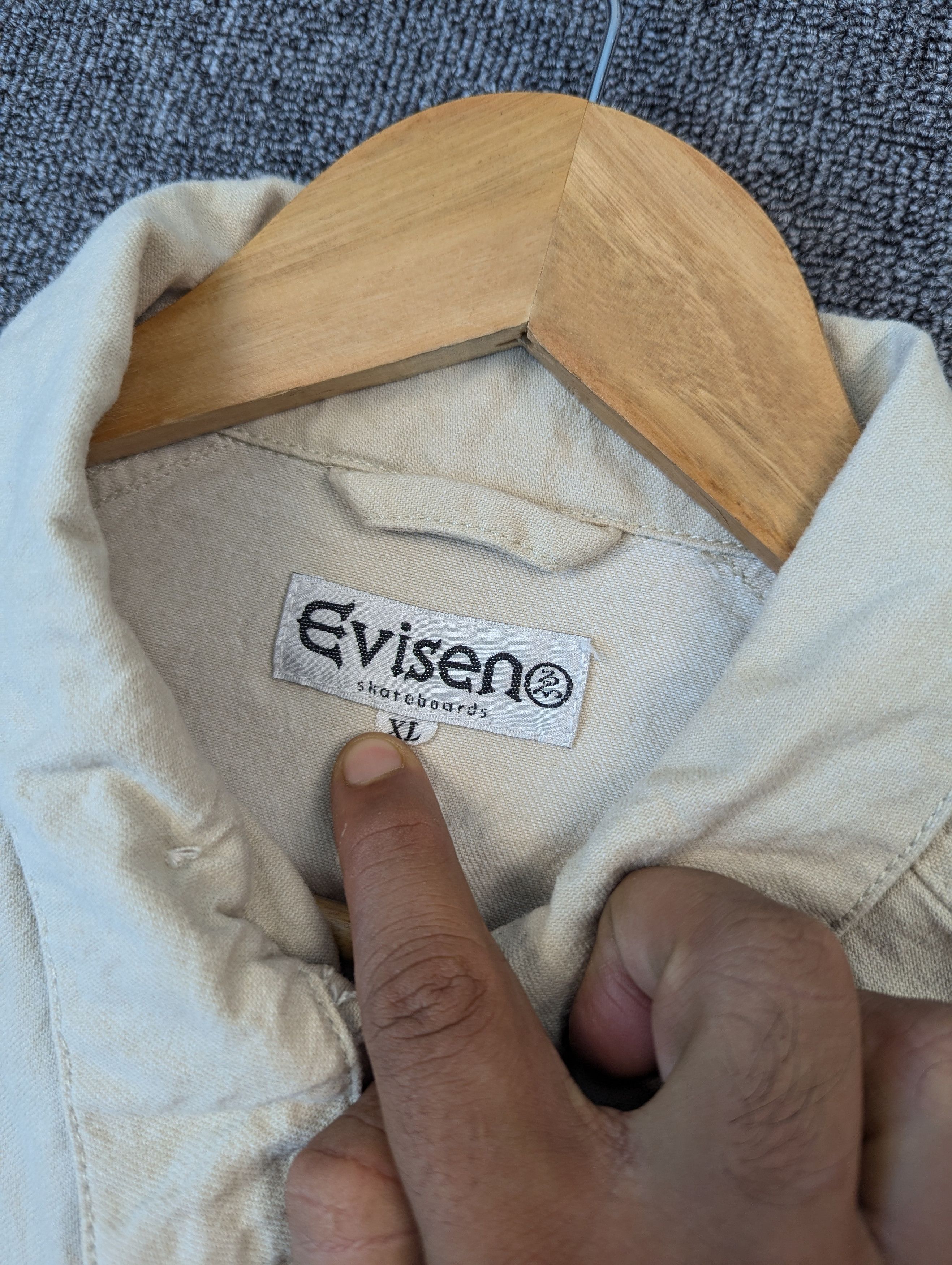 Vintage Vintage Evisen Skateboarding 4 Pocket Button Ups Jacket Size US XL / EU 56 / 4 - 6 Thumbnail