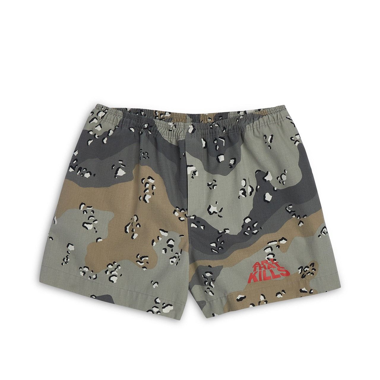Gallery Dept. *ONE-OF-ONE* G-PATCH WOODLAND CAMO CARGO SHORTS 