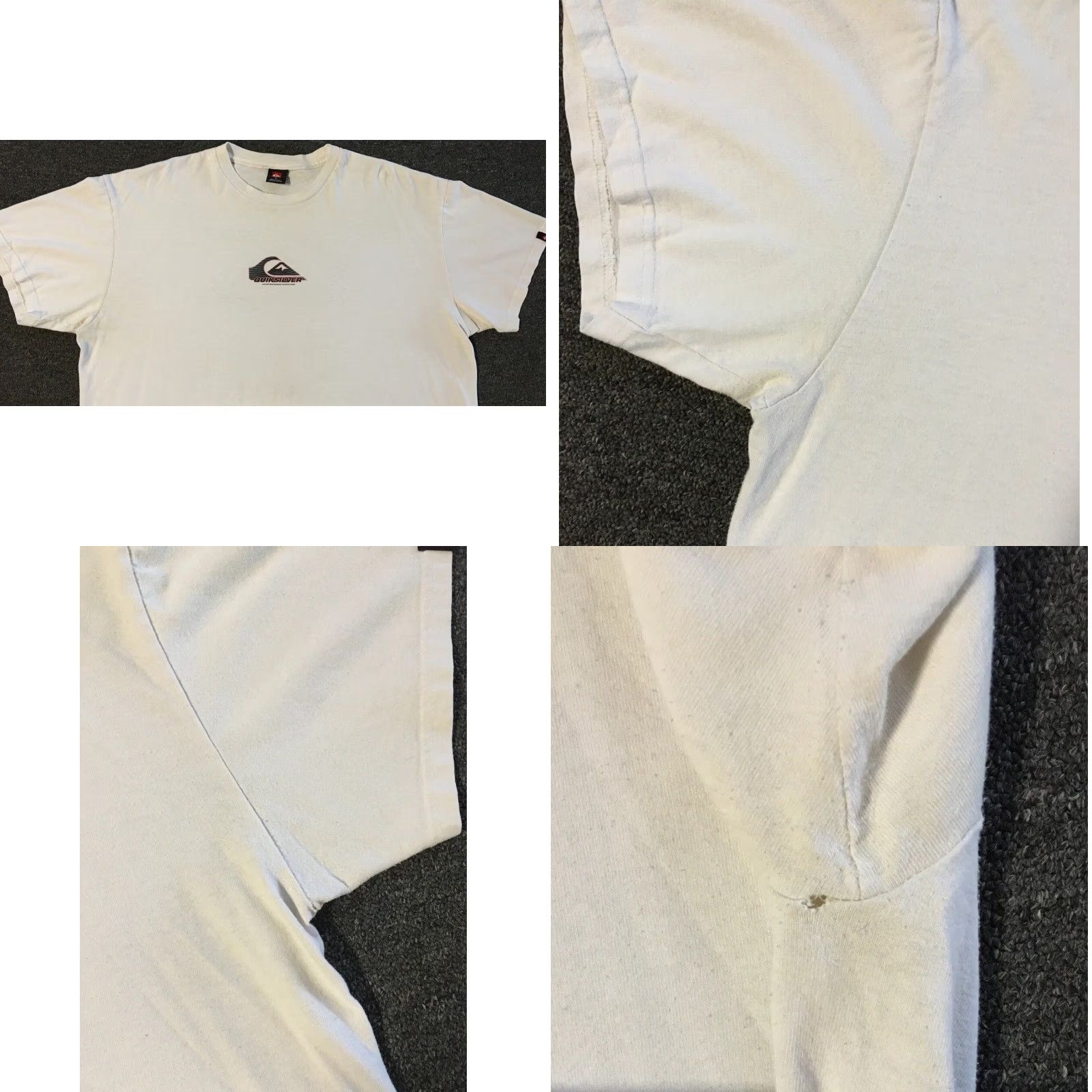 Billabong Vtg Quiksilver Faded Distress Shirt XL Surf Skate Grunge Vaporwave 90s Y2K Billabong TC Ocean Pacific USA Mens T-Shirt Distressed Size US XL / EU 56 / 4 - 8 Thumbnail