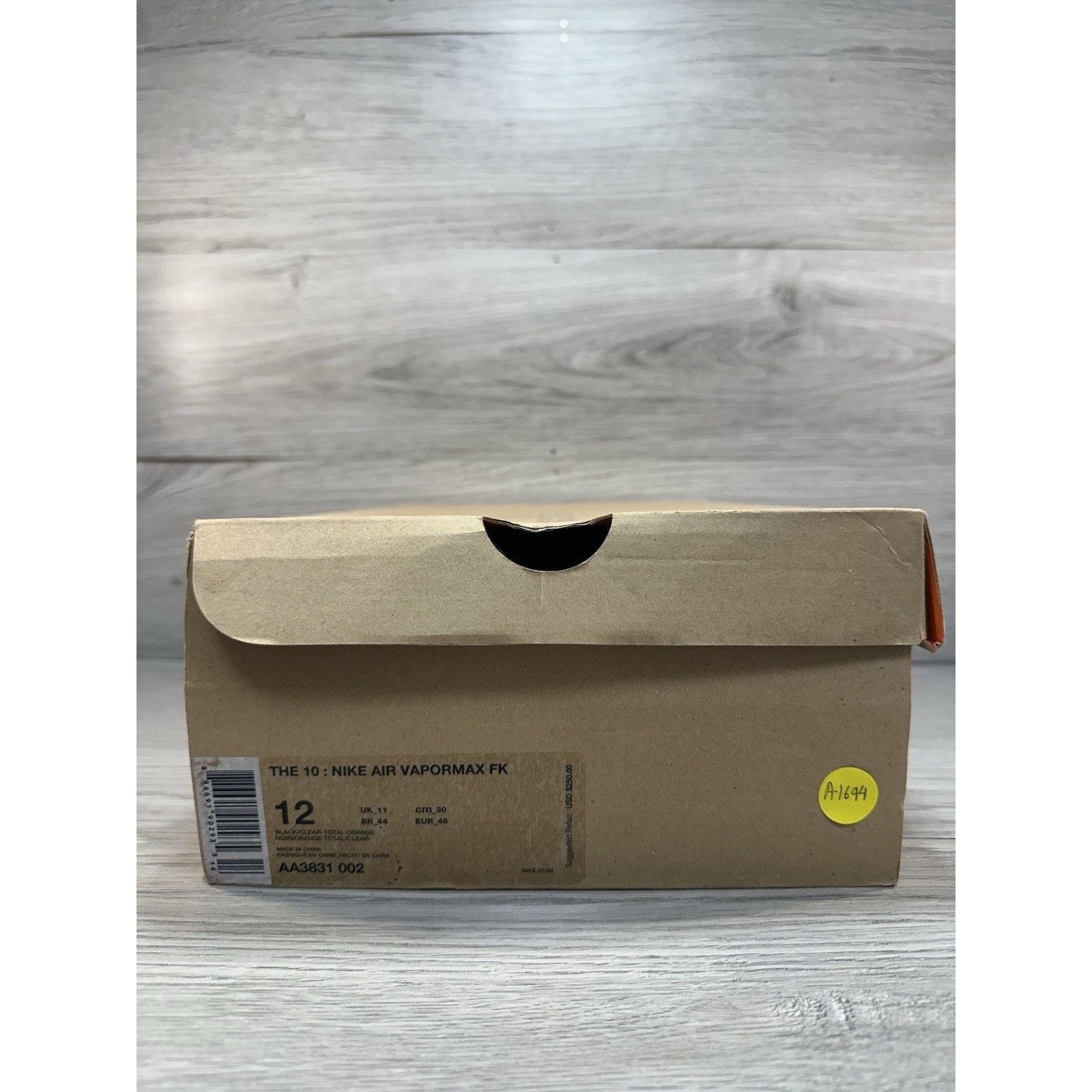 Nike × Off-White Off-White x Nike Air VaporMax Part 2 - Size 12 Size US 12 / EU 45 - 8 Thumbnail