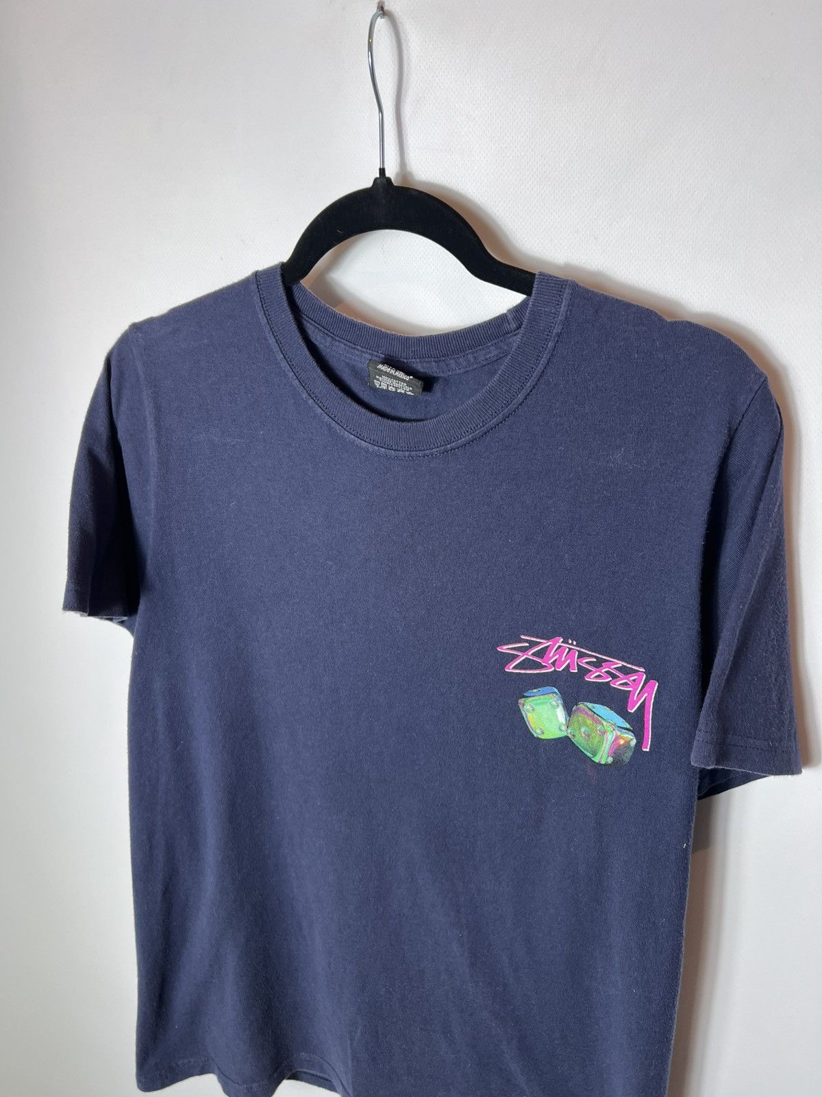 Stussy Vintage streetwear y2k sk8 Stussy Iridescent Dice T-shirt Size US S / EU 44-46 / 1 - 4 Thumbnail
