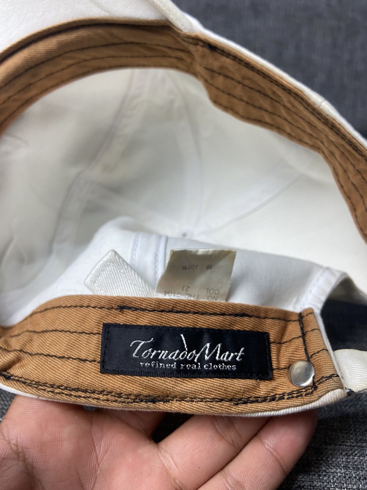 Tornado Mart 💥 Rare 💥 TORNADO MART hat cross scribe Size ONE SIZE - 9 Thumbnail