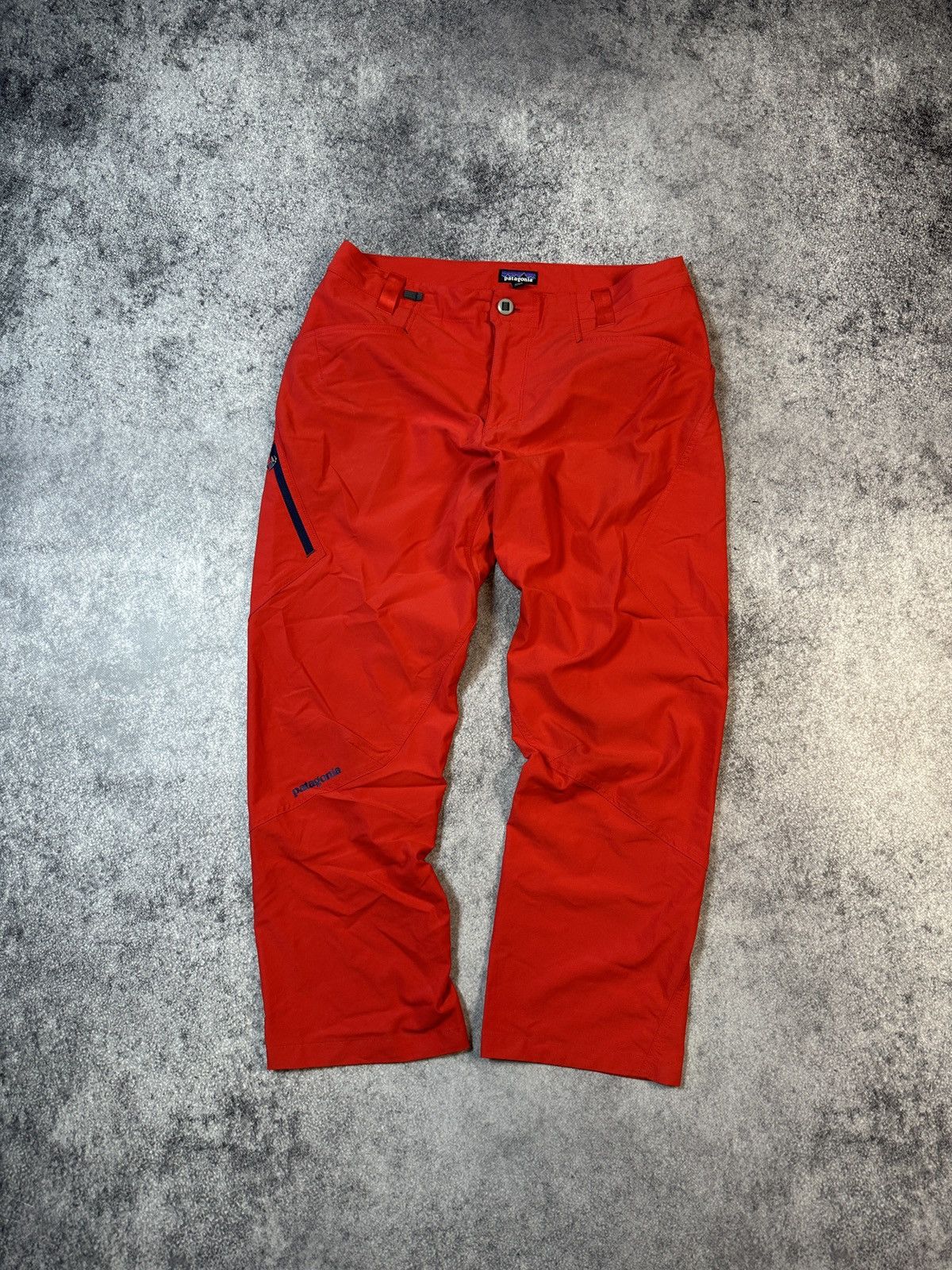 Patagonia Patagonia Logo Pants Red Outdoor Streetwear Rare Casual L Size US 34 / EU 50 - 2 Thumbnail
