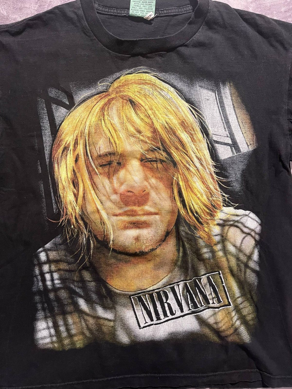Nirvana Nirvana Kurt Cobain vintage 90s rock punk tee Size US L / EU 52-54 / 3 - 4 Thumbnail