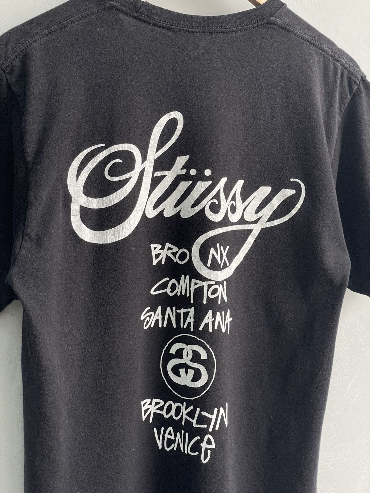 Stussy Stussy big logo skater t shirt 90s rare y2k Size US M / EU 48-50 / 2 - 10 Thumbnail