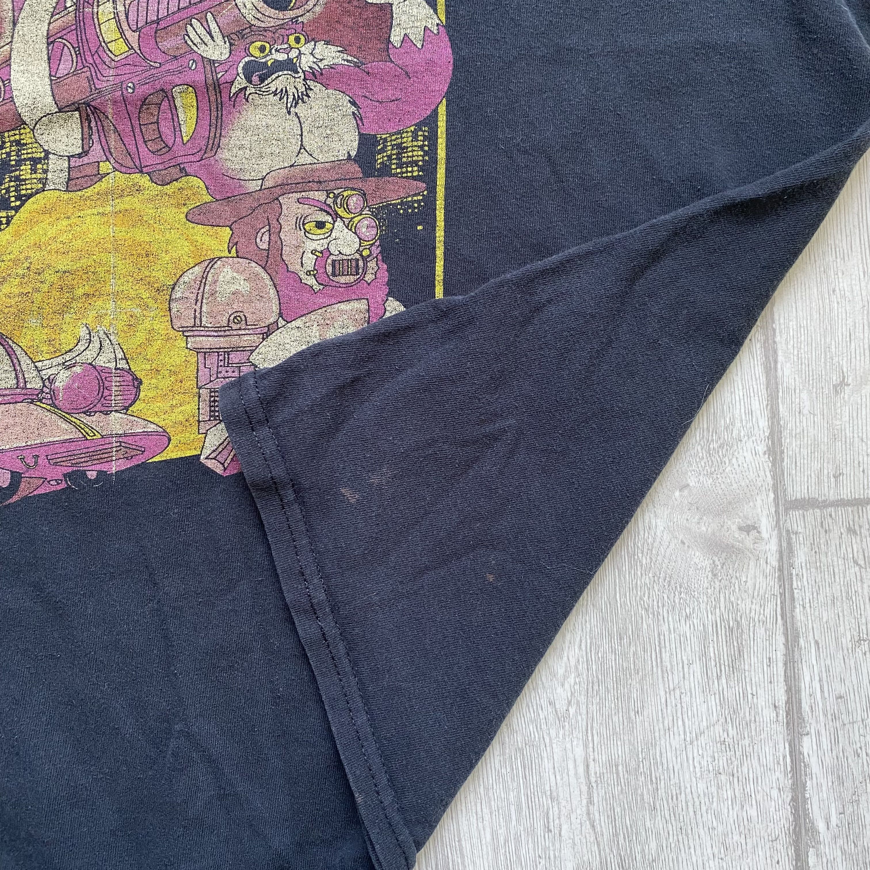 Band Tees 🛸 Faded Vintage Rick and Morty tee Distressed Size US L / EU 52-54 / 3 - 10 Thumbnail