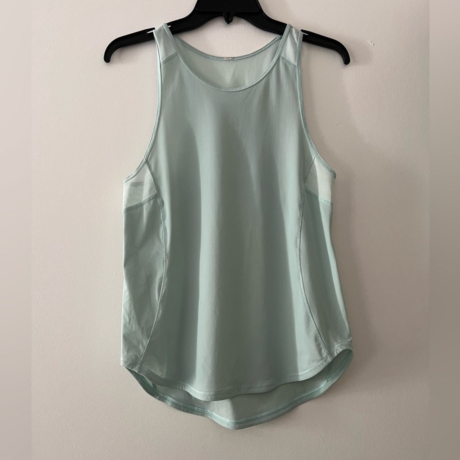 Lululemon Lululemon Athletica Pale Mint Blue Mesh Back Sleeveless Tank Size S / US 4 / IT 40 - 1 Thumbnail