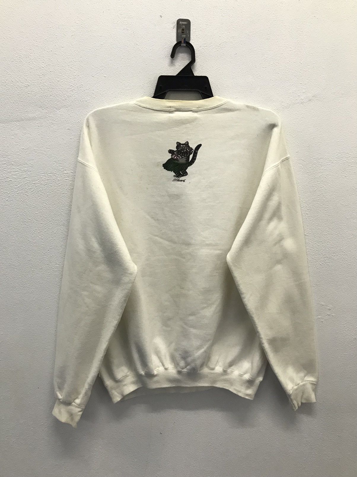 Vintage Vintage B Kliban Cats Hawaii Sweatshirt Size US S / EU 44-46 / 1 - 2 Thumbnail