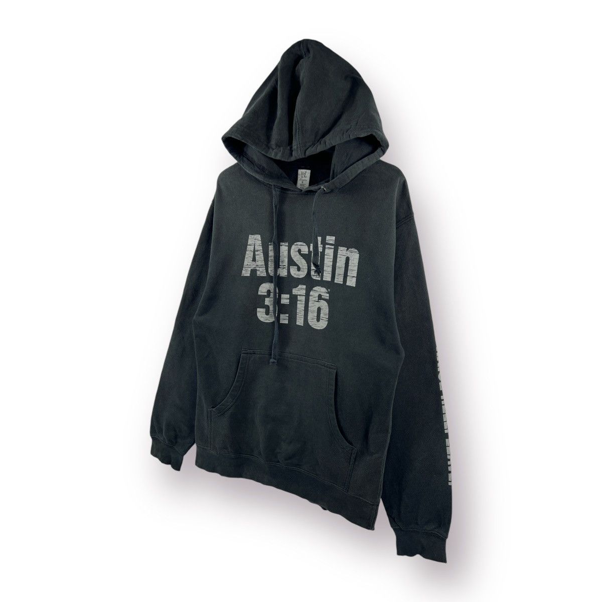 WWE 🥊 WWE Steve Austin 3:16 Stone Cold Hoodie skull back hit Size US S / EU 44-46 / 1 - 3 Thumbnail