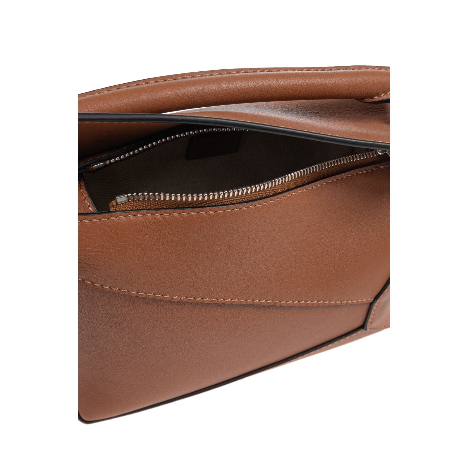 Loewe LOEWE Puzzle Edge Mini Tan Leather Handbag New & Authentic Size ONE SIZE - 4 Thumbnail