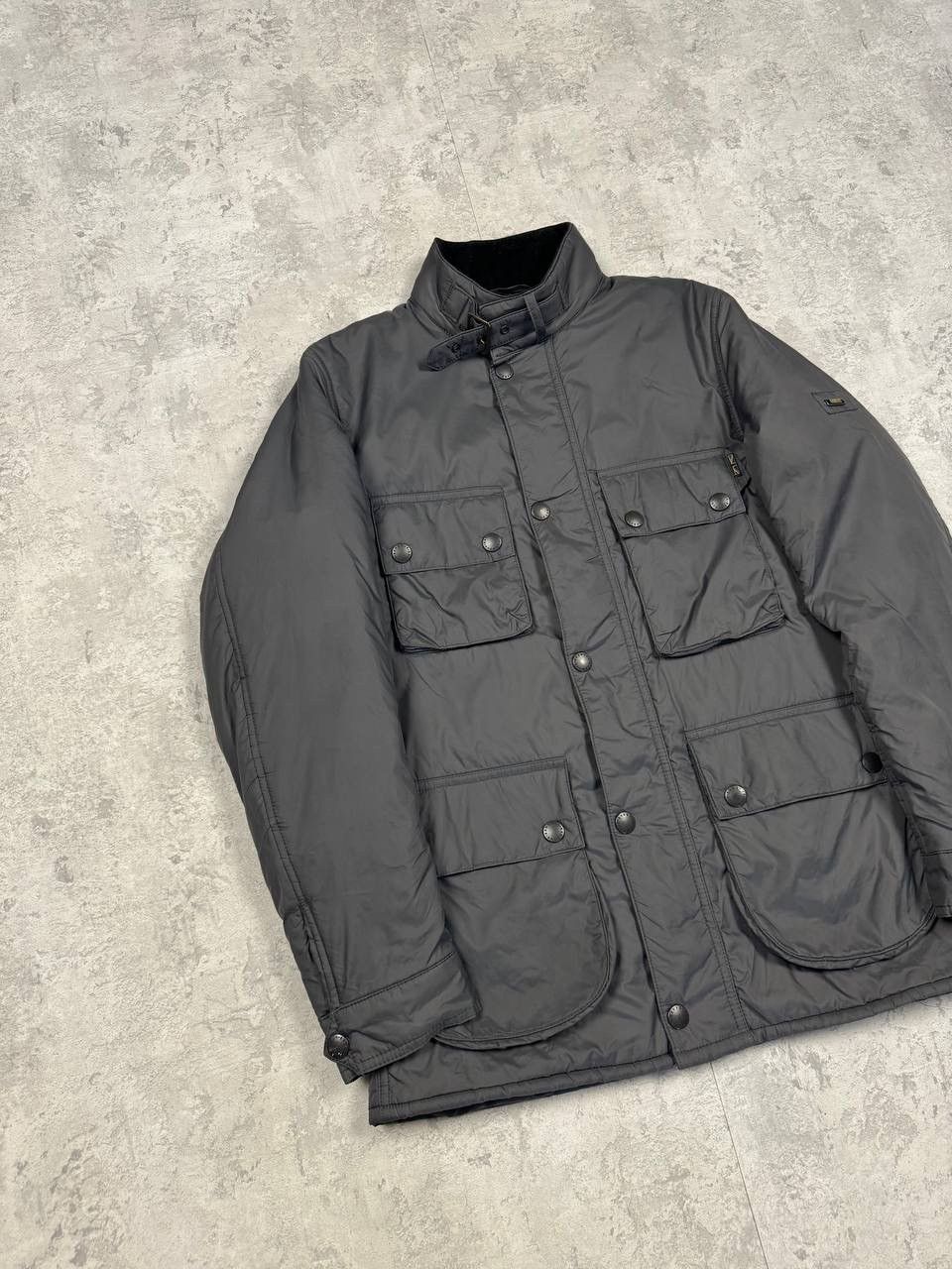 Barbour Barbour International Padded Gray Mens Jacket Size S Size US S / EU 44-46 / 1 - 2 Thumbnail