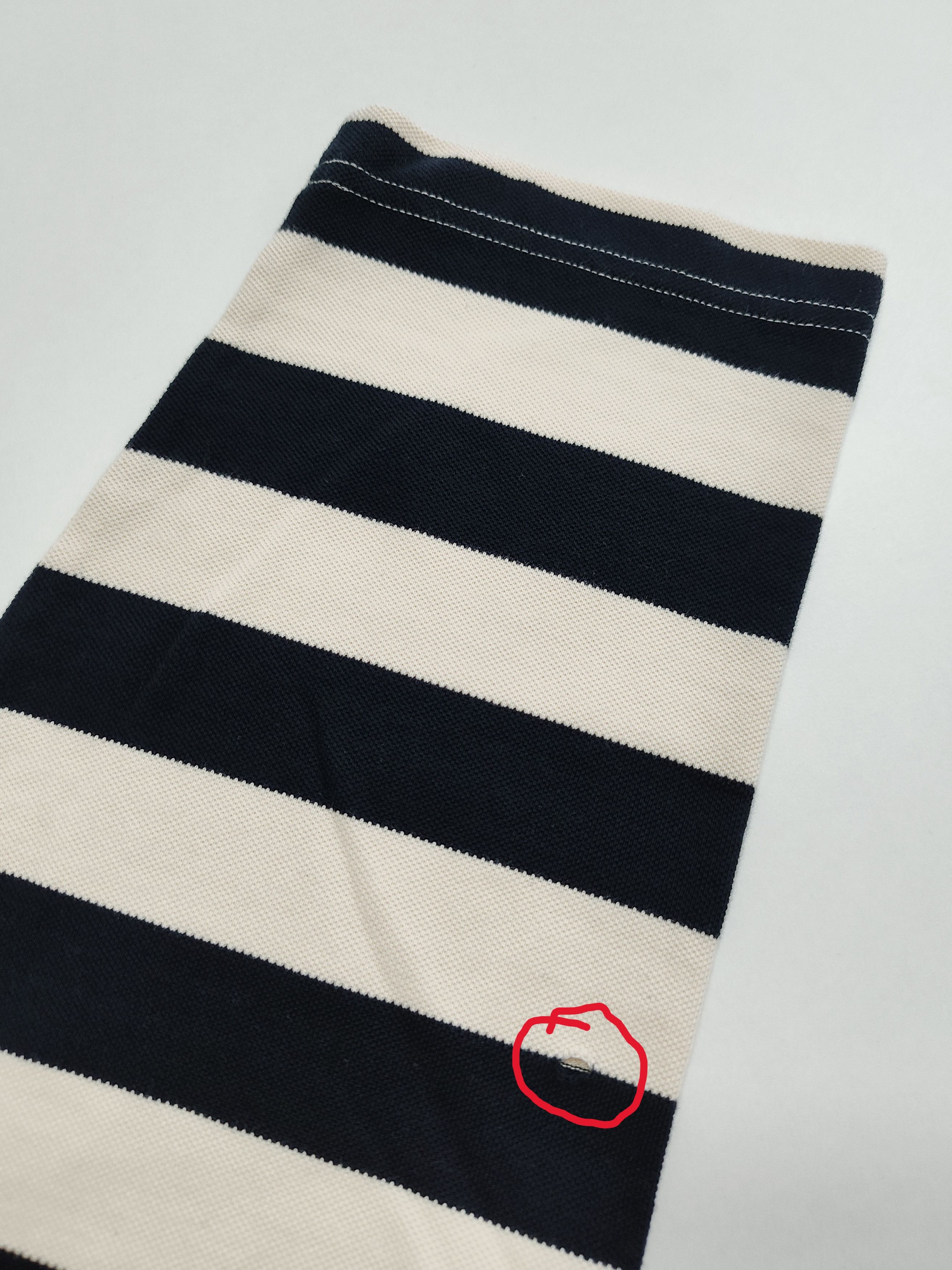 Brain Dead Brain dead x A.P.C. "Striped Pique Polo" Size US L / EU 52-54 / 3 - 7 Thumbnail