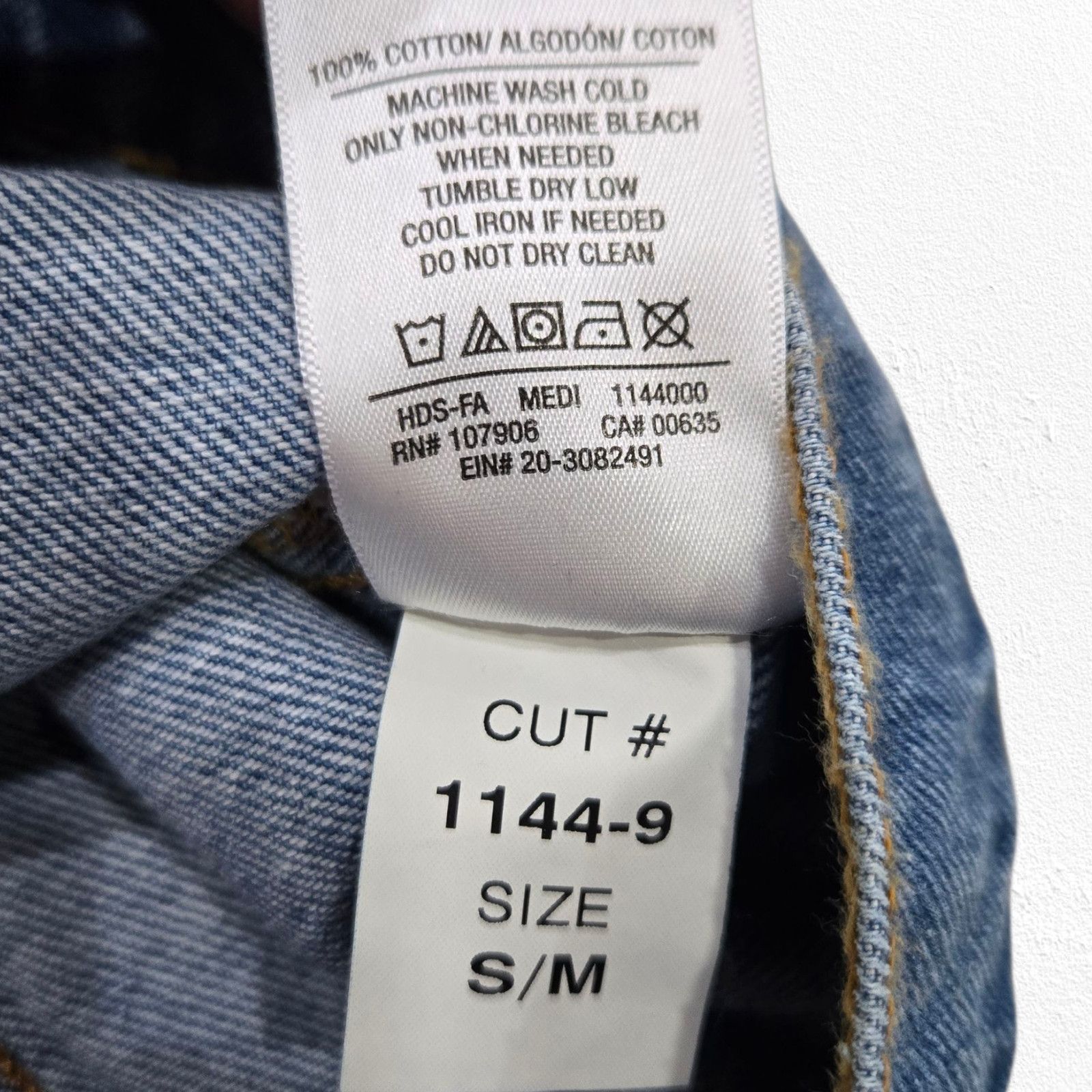 Hudson Hudson Slim Fit Denim Trucker Jacket S/M Size S / US 4 / IT 40 - 11 Thumbnail