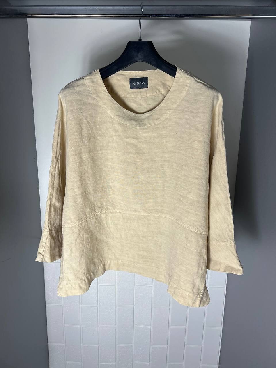 Japanese Brand VINTAGE OSKA LONG SLEEVE LINEN JAPAN STYLE CASUAL Y2K Size US M / EU 48-50 / 2 - 1 Thumbnail