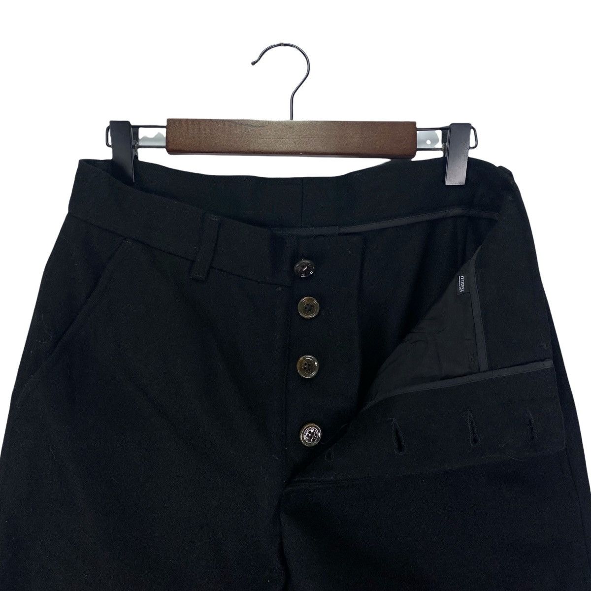 Dolce & Gabbana Vintage Dolce & Gabbana Wool Blend Zip-Hem Trousers Size US 32 / EU 48 - 7 Thumbnail