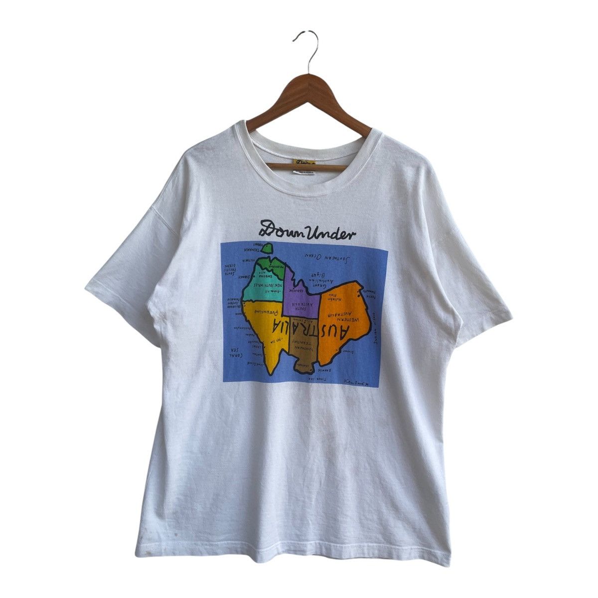 Vintage Vintage Ken Done Australia Short Sleeve Tshirt Size US L / EU 52-54 / 3 - 1 Thumbnail