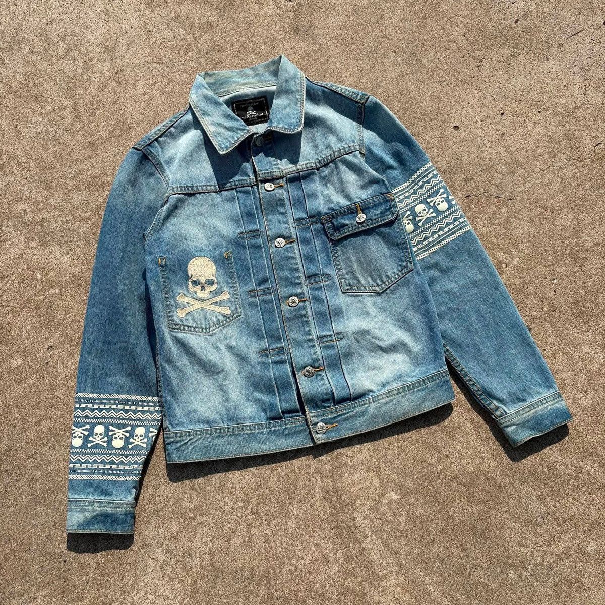 Mastermind Japan Mastermind Japan Skull Hardware Denim Jacket Size US M / EU 48-50 / 2 - 14 Thumbnail