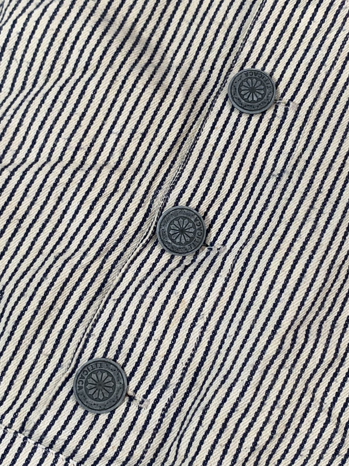 Japanese Brand Titicaca hikori overall pants Size 33" - 3 Thumbnail