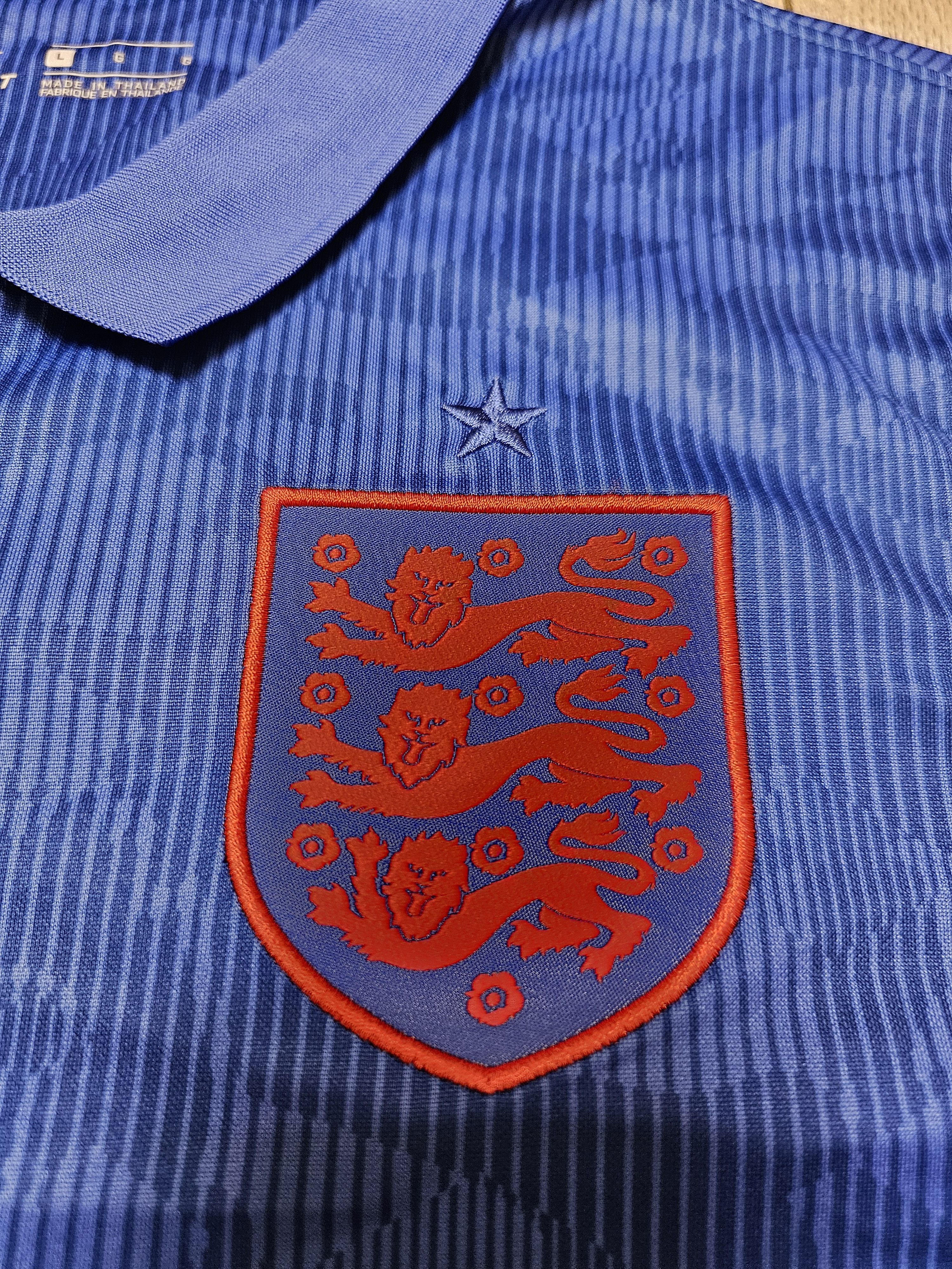 All Sport × Nike ENGLAND 2020 2022 AWAY FOOTBALL SHIRT SOCCER JERSEY Size US L / EU 52-54 / 3 - 4 Thumbnail