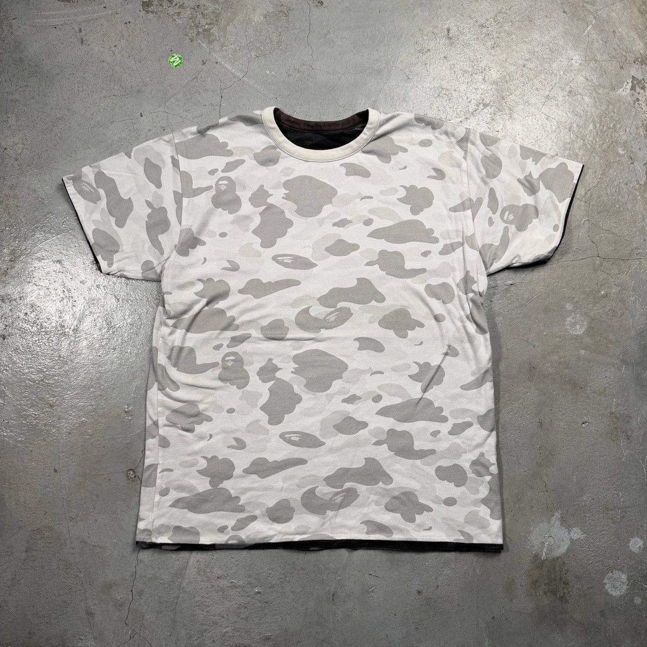 Bape A Bathing Ape (BAPE) Vintage Reversible Camo Tee Size US L / EU 52-54 / 3 - 1 Thumbnail