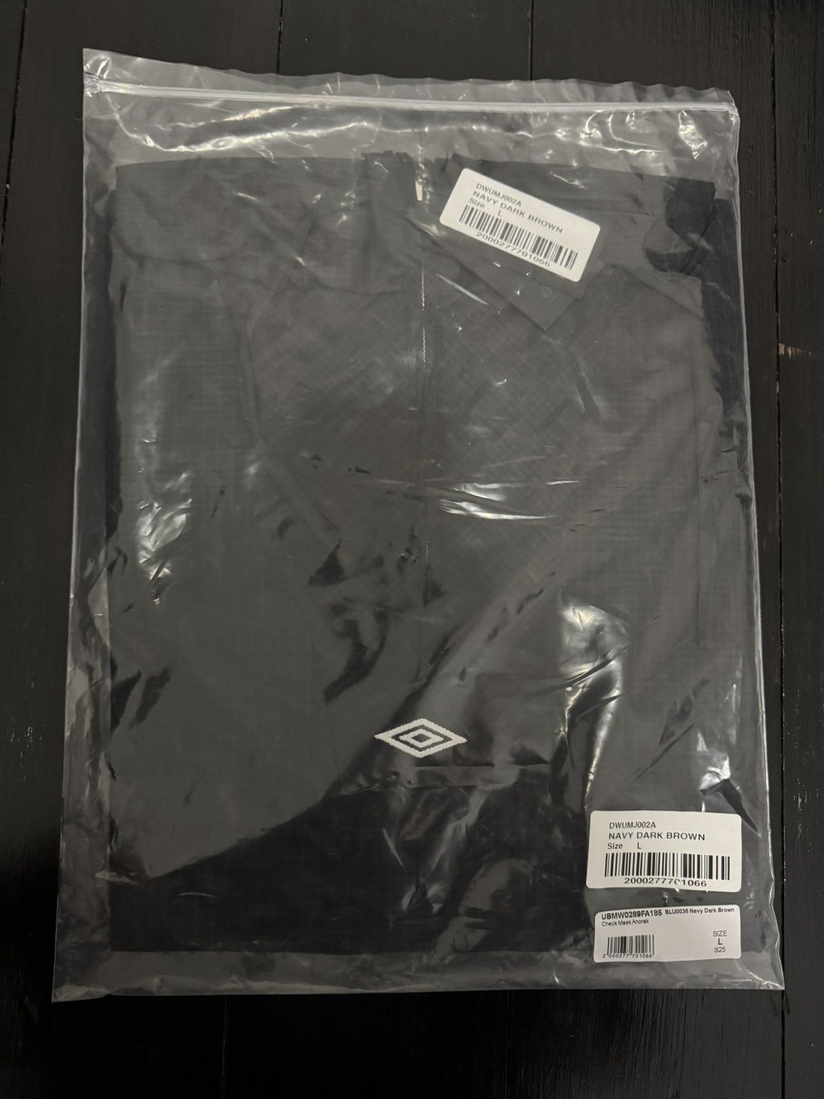Umbro Umbro X Slam Jam Brown Check Anorak - Made In Italy Size US L / EU 52-54 / 3 - 6 Thumbnail