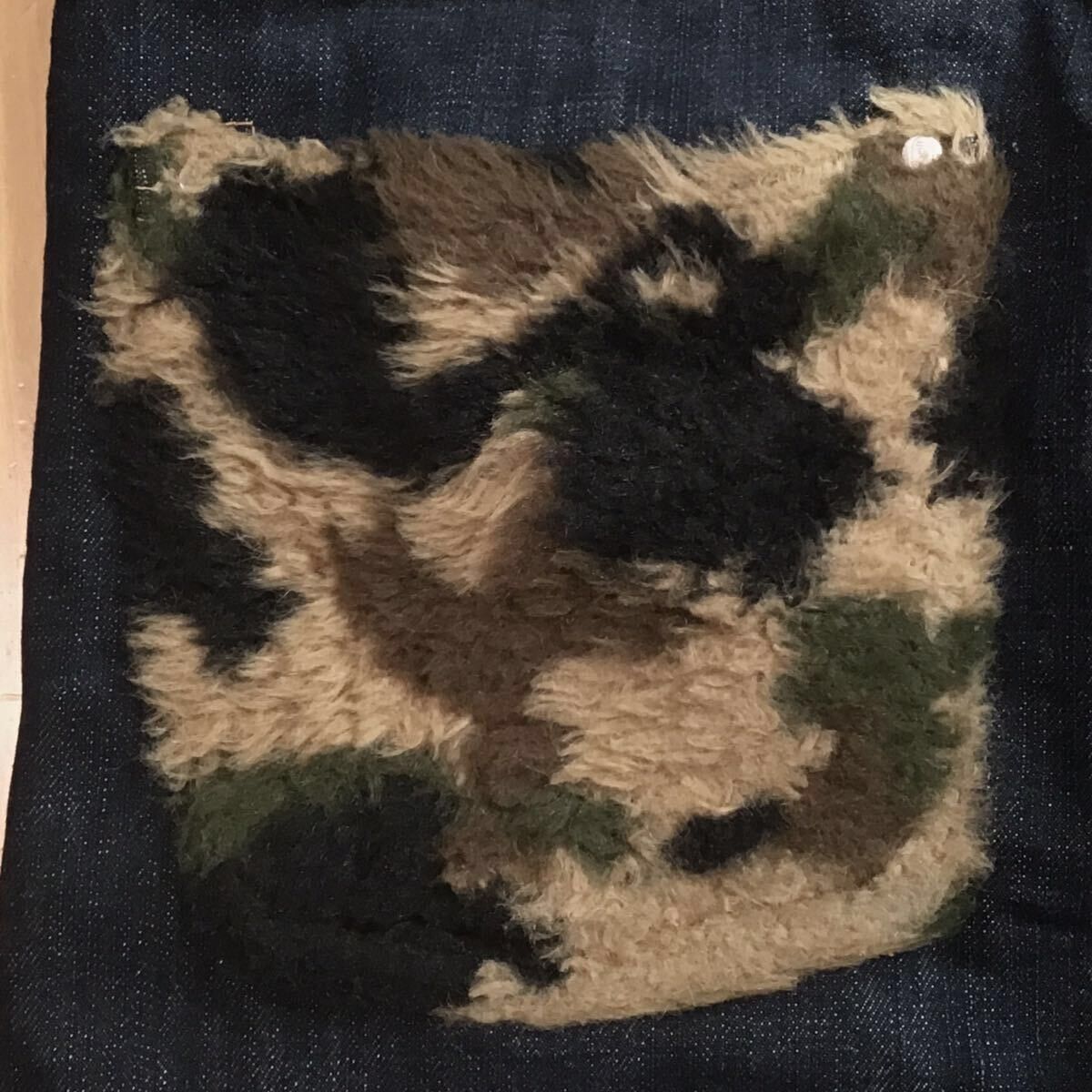 Bape BAPE 1st camo fleece pocket denim pants APE ★size S Size US 30 / EU 46 - 4 Thumbnail