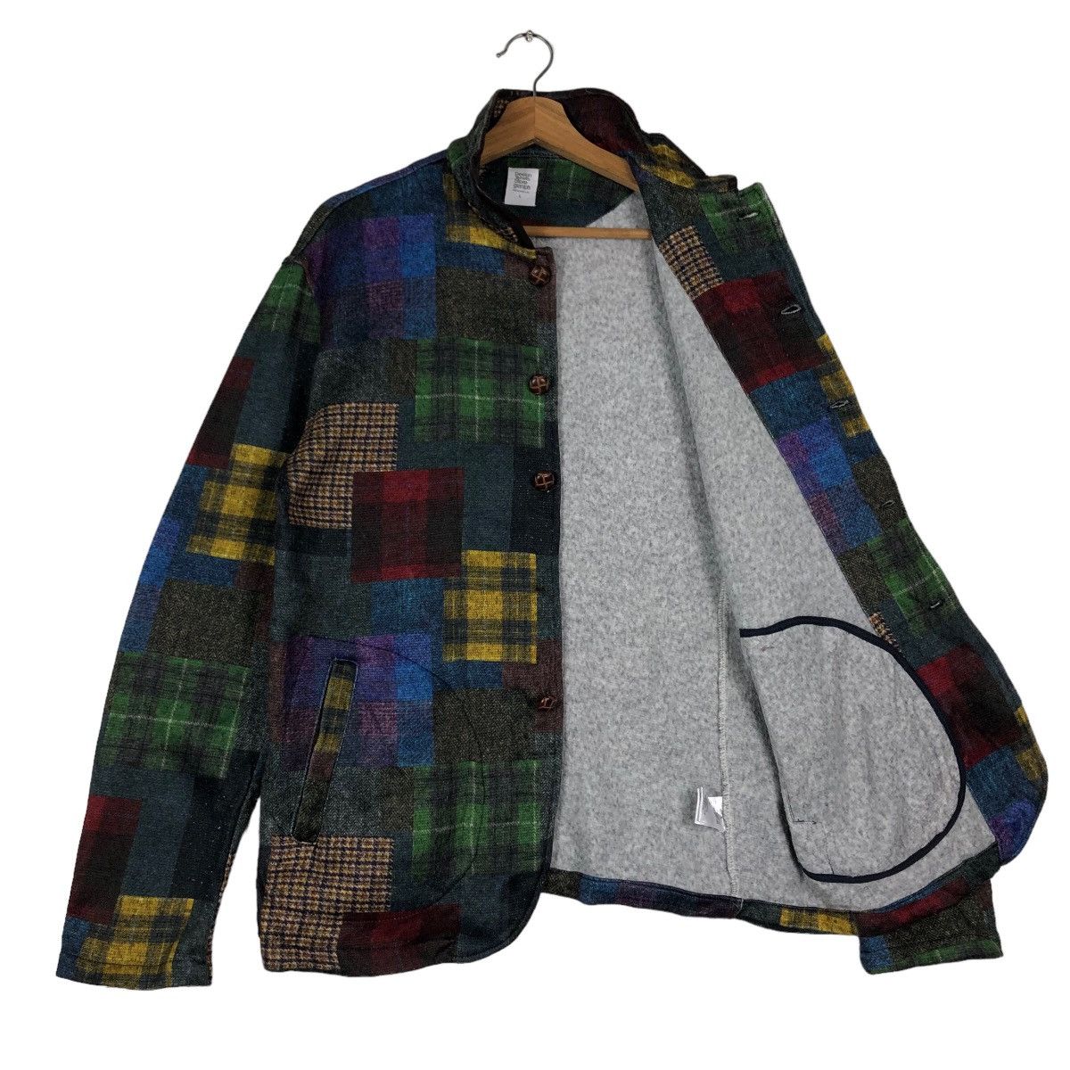 Japanese Brand 🔥Rare Patch Work Design Rare Colour Issey Miyake Design Size US L / EU 52-54 / 3 - 8 Thumbnail