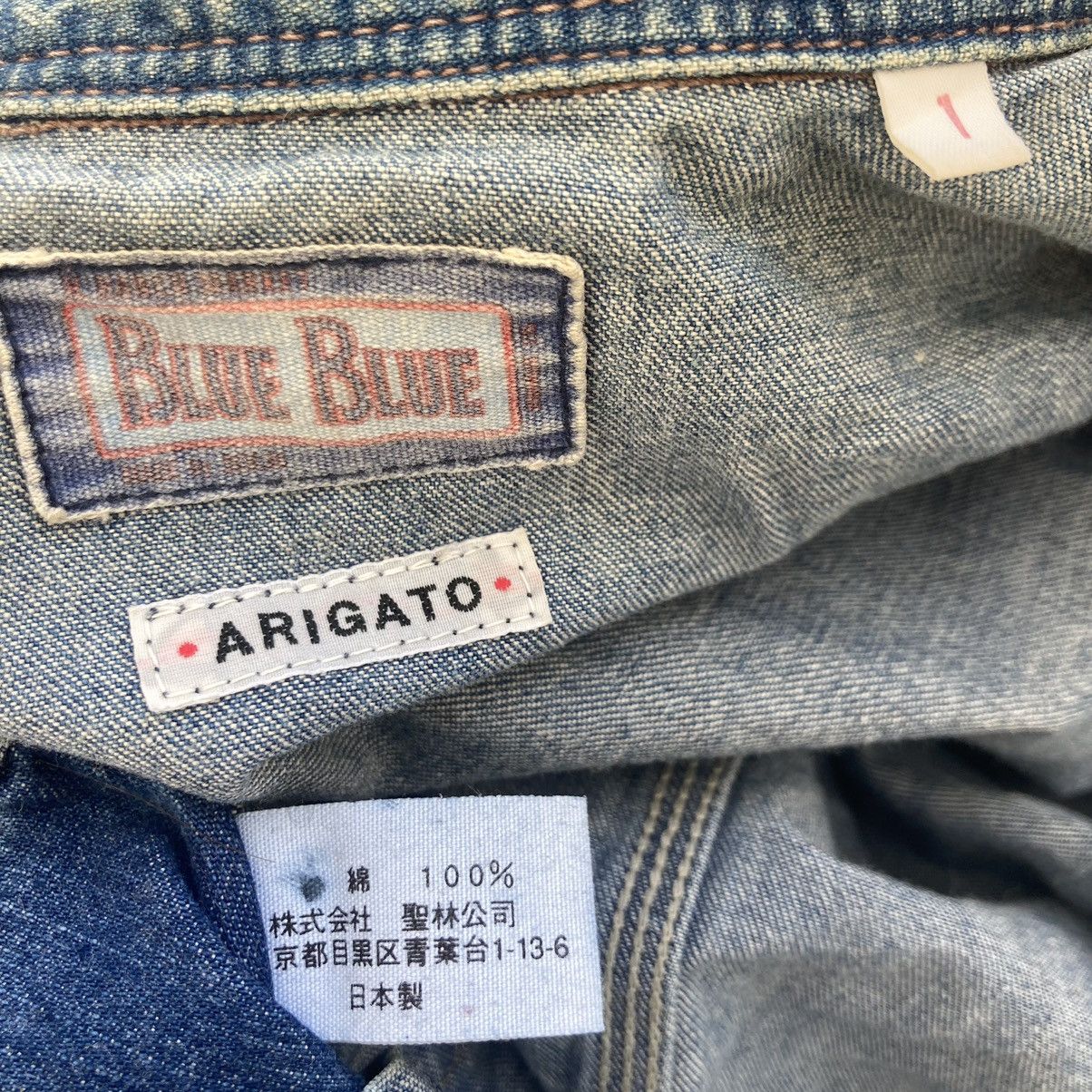 Blue Blue Japan VINTAGE BLUE BLUE ARIGATO DENIM CHORE JACKET Size US M / EU 48-50 / 2 - 11 Thumbnail