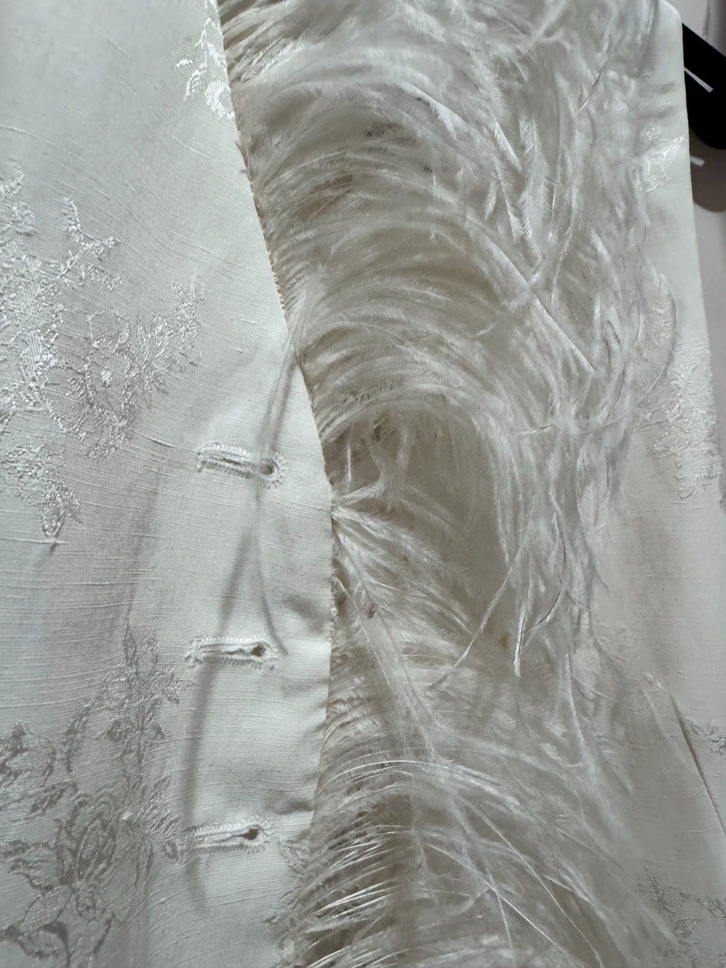 Ann Demeulemeester ANN DEMEULEMEESTER 18ss Feather Embroidered White Vest 36 Size XS / US 0-2 / IT 36-38 - 9 Thumbnail