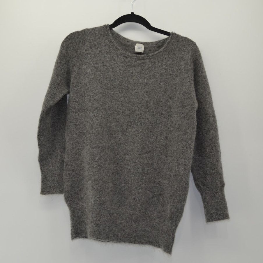 Other Iena Womens Gray Sweater Wool Mohair Long Sleeve Preppy M? Size M / US 6-8 / IT 42-44 - 17 Thumbnail