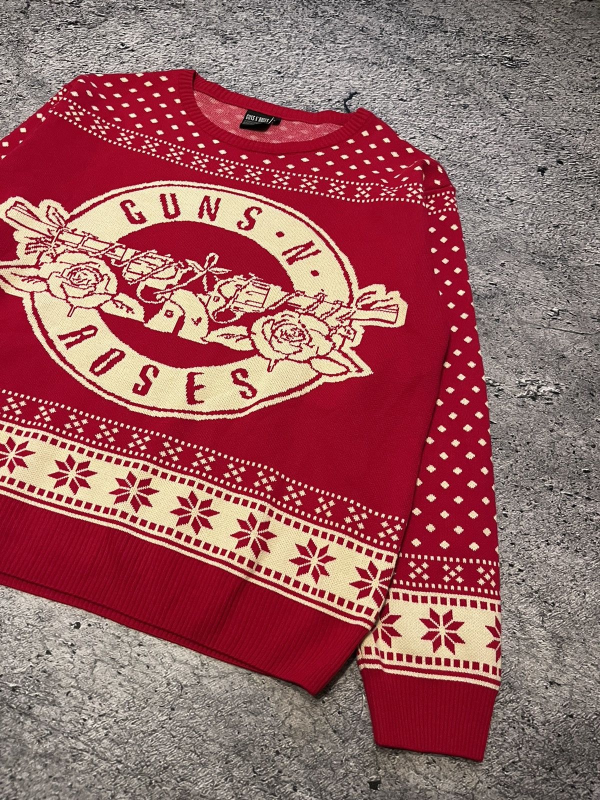 Coca Cola × Vintage Guns n roses Christmas 🎄 sweater knitwear Size US XXL / EU 58 / 5 - 3 Thumbnail