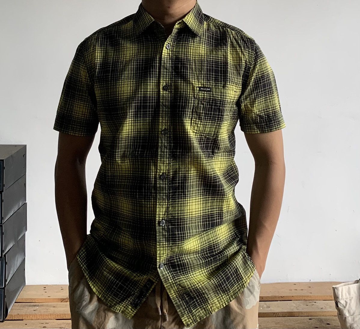 Diesel Diesel Inspected Vintage Shirt Size US M / EU 48-50 / 2 - 2 Thumbnail