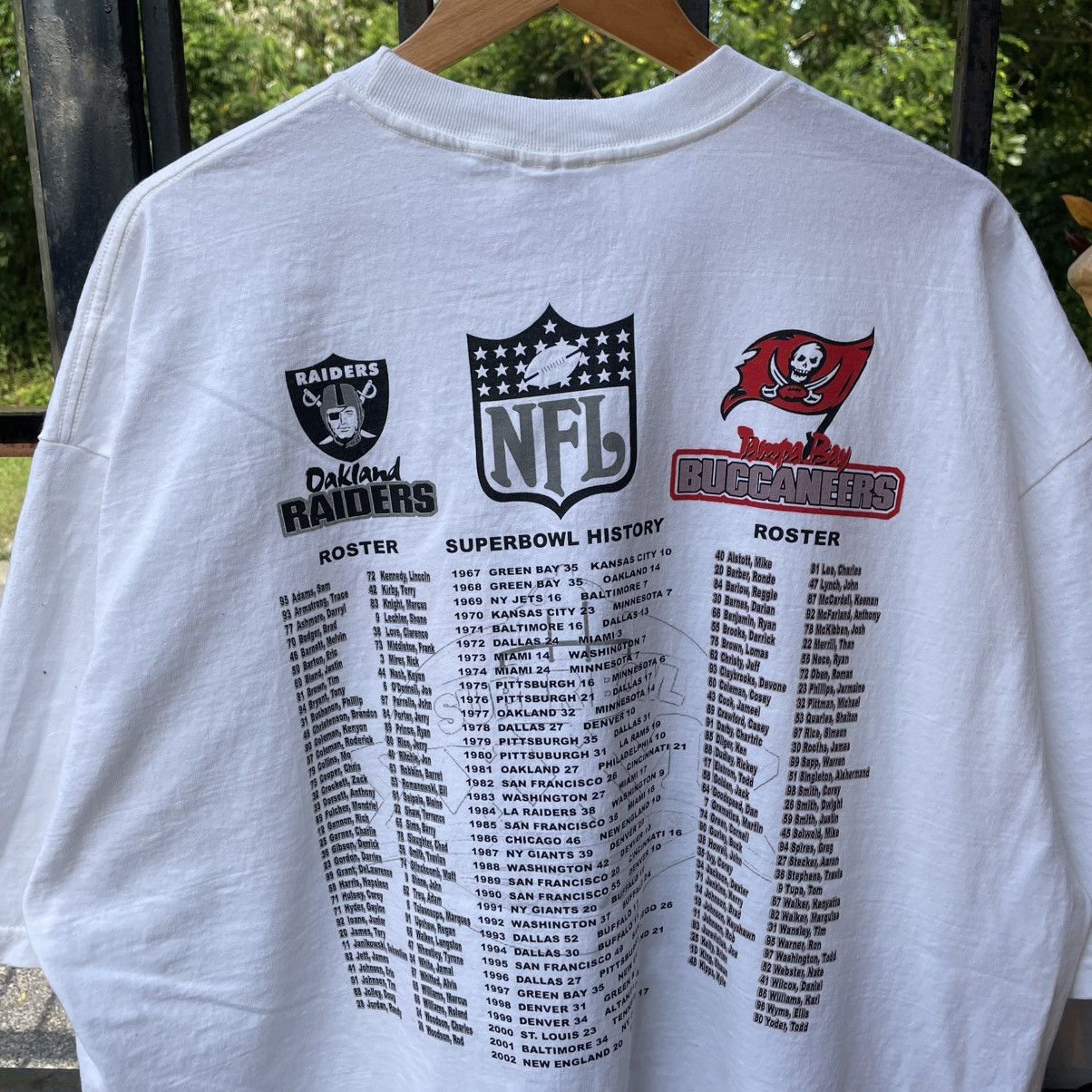 NFL 🔥Vintage 00s NFL Super Bowl Tournaments Promo Tee Size US XXL / EU 58 / 5 - 3 Thumbnail