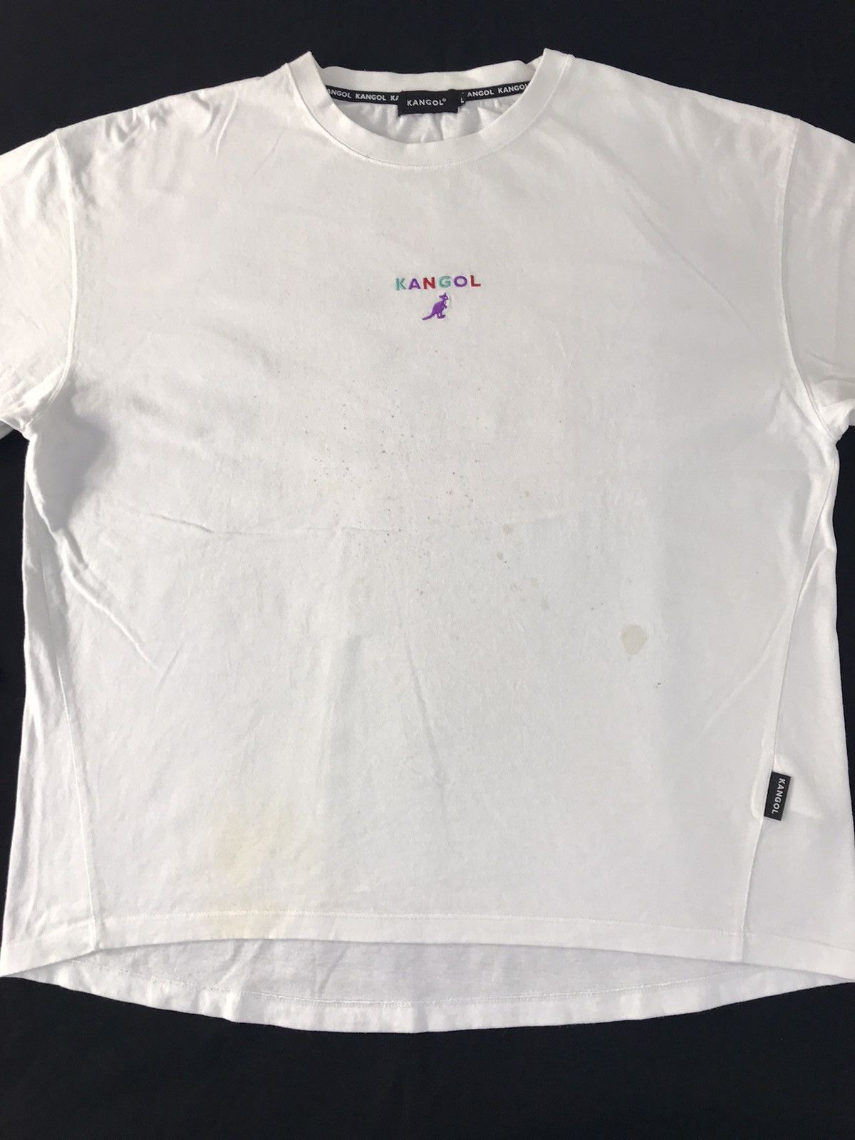 Designer Kangol Bandana Box Logo Longsleeve Tee T-shirt Size US XL / EU 56 / 4 - 3 Thumbnail