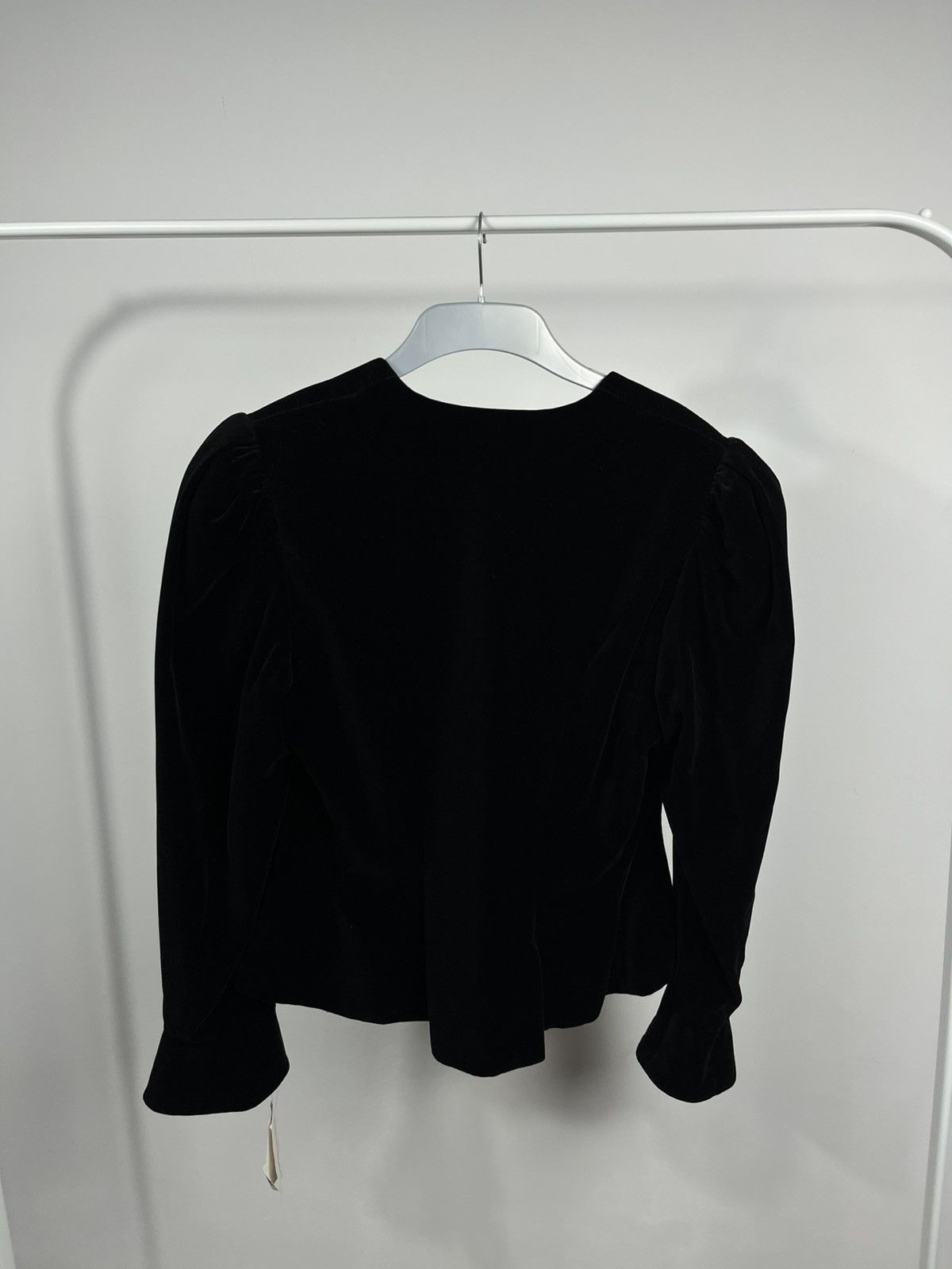 Vintage Helene Strasser Germany Vintage Velvet Jacket Gold Buttons Size L / US 10 / IT 46 - 9 Thumbnail