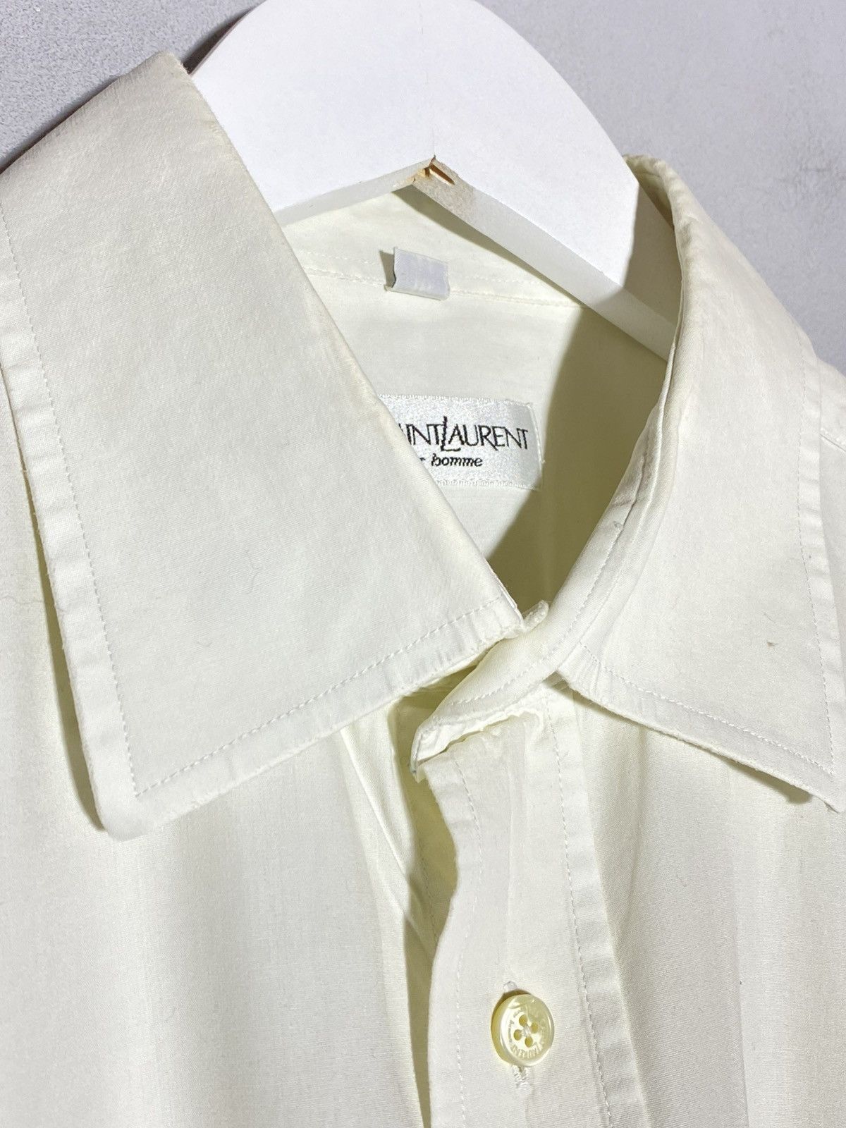 Yves Saint Laurent Vintage Yves Saint Laurent Short Sleeve Pocket Shirt Size US L / EU 52-54 / 3 - 6 Thumbnail