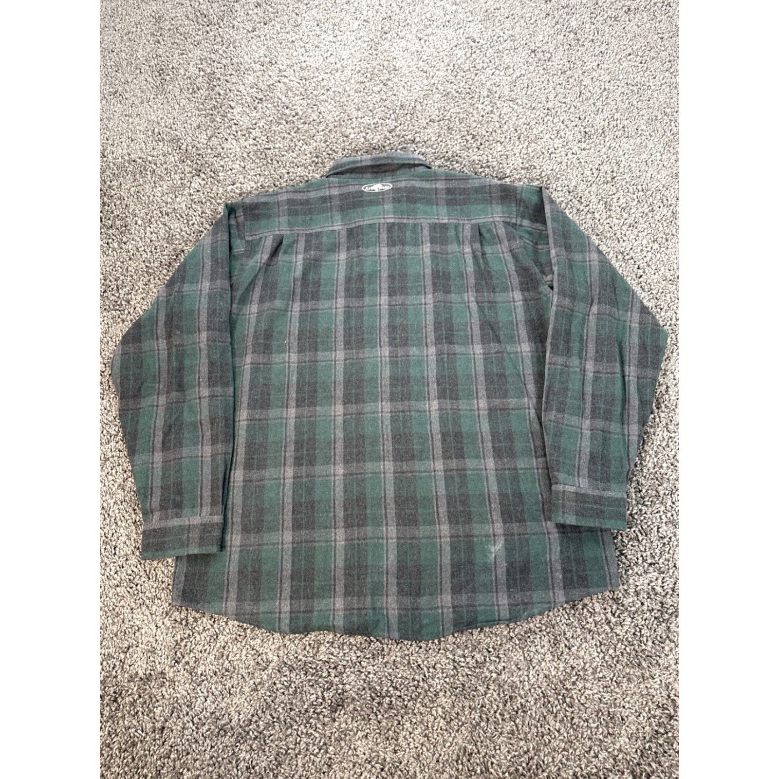 Vintage Arborwear Flannel Shirt Men 2XL Green Plaid Heavy Thick Work Outdoor Shirt Button-Up Long Sleeve Collared Cotton Regular Vintage? No. Size US XXL / EU 58 / 5 - 5 Thumbnail