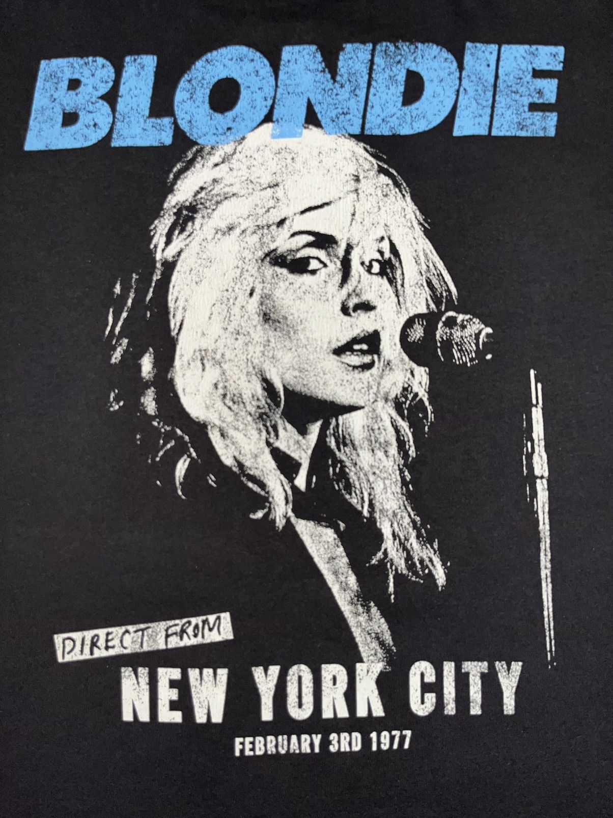 Band Tees Blondie Punk Rock Grunge Official T-shirt Oversized Size US M / EU 48-50 / 2 - 2 Thumbnail