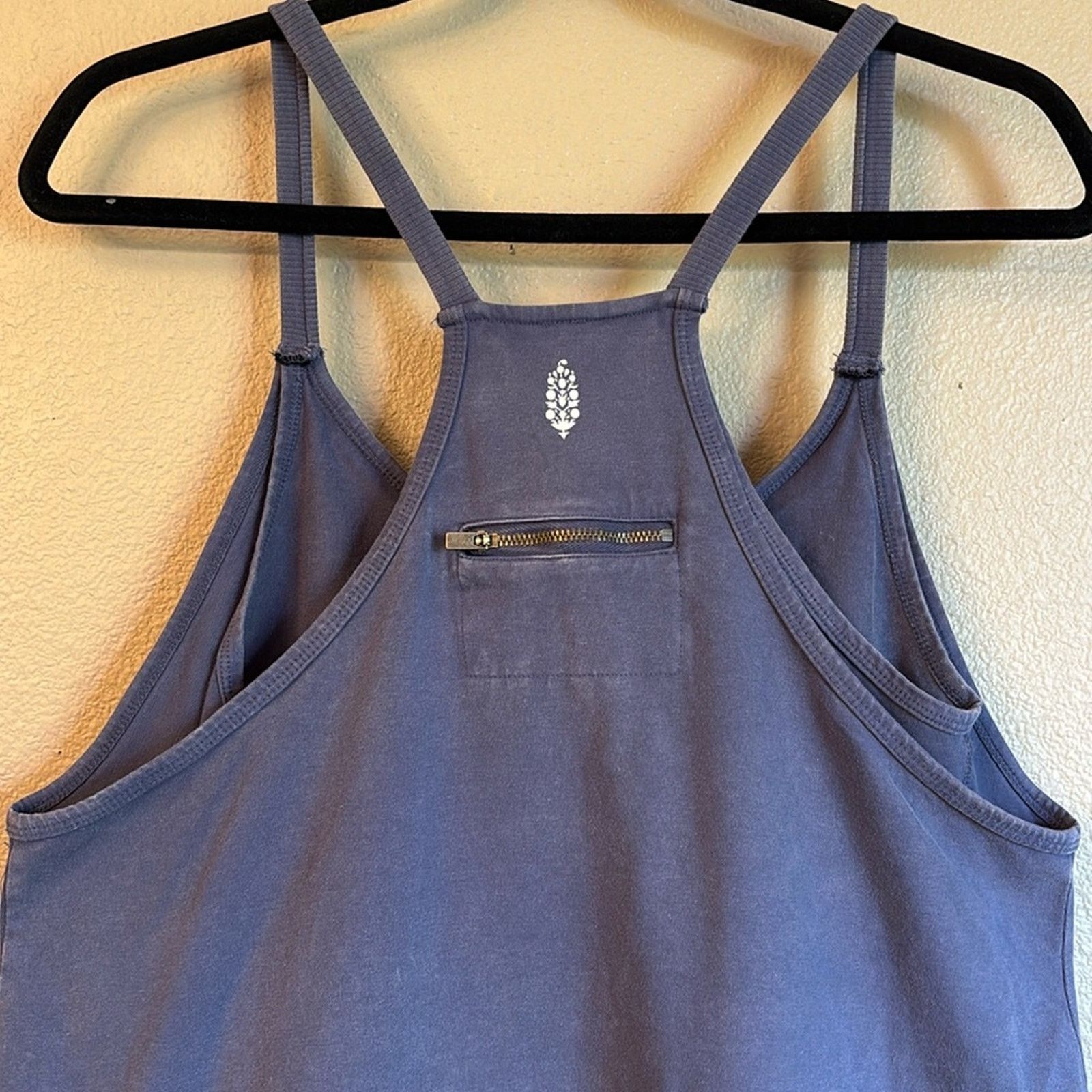 Free People FREE PEOPLE Movement HOT SHOT MINI DRESS Indigo Blue Shorts Size M / US 6-8 / IT 42-44 - 4 Thumbnail
